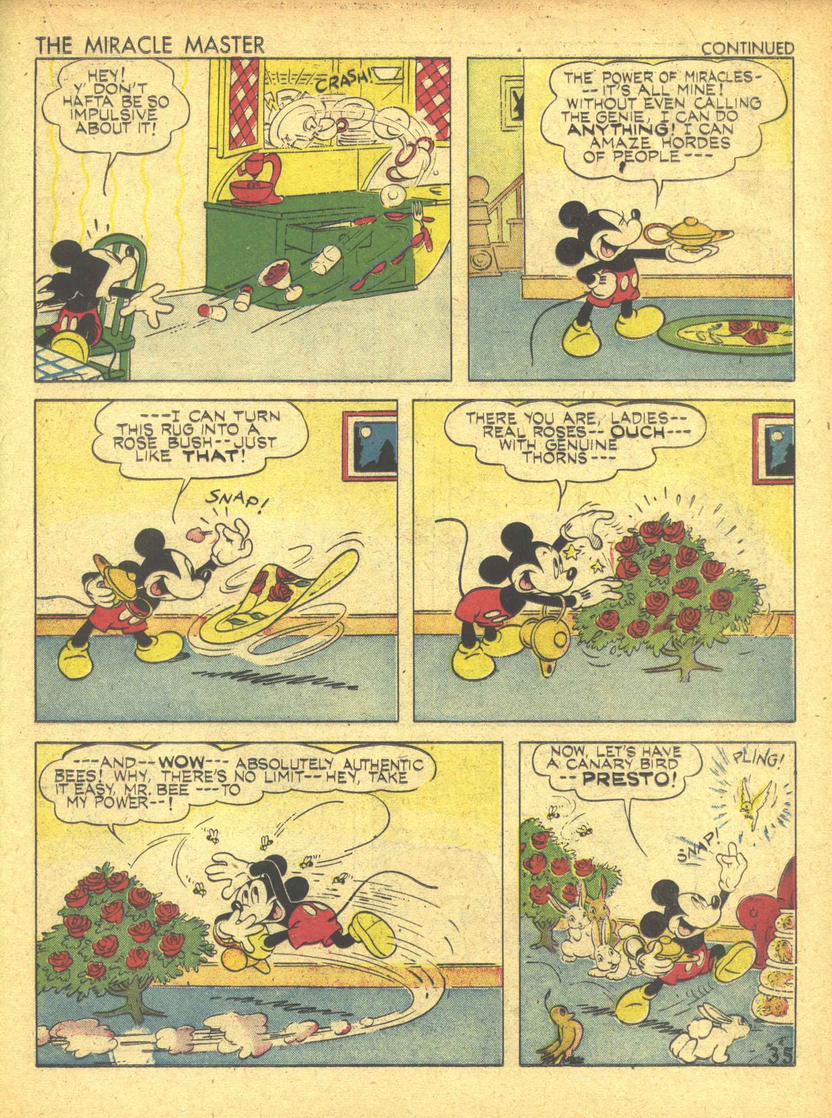 Read online Walt Disney's Comics and Stories comic -  Issue #19 - 37