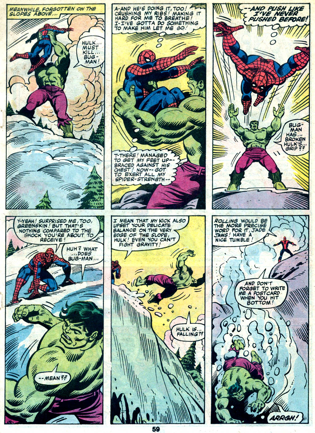Read online Marvel Treasury Edition comic -  Issue #25 - 56