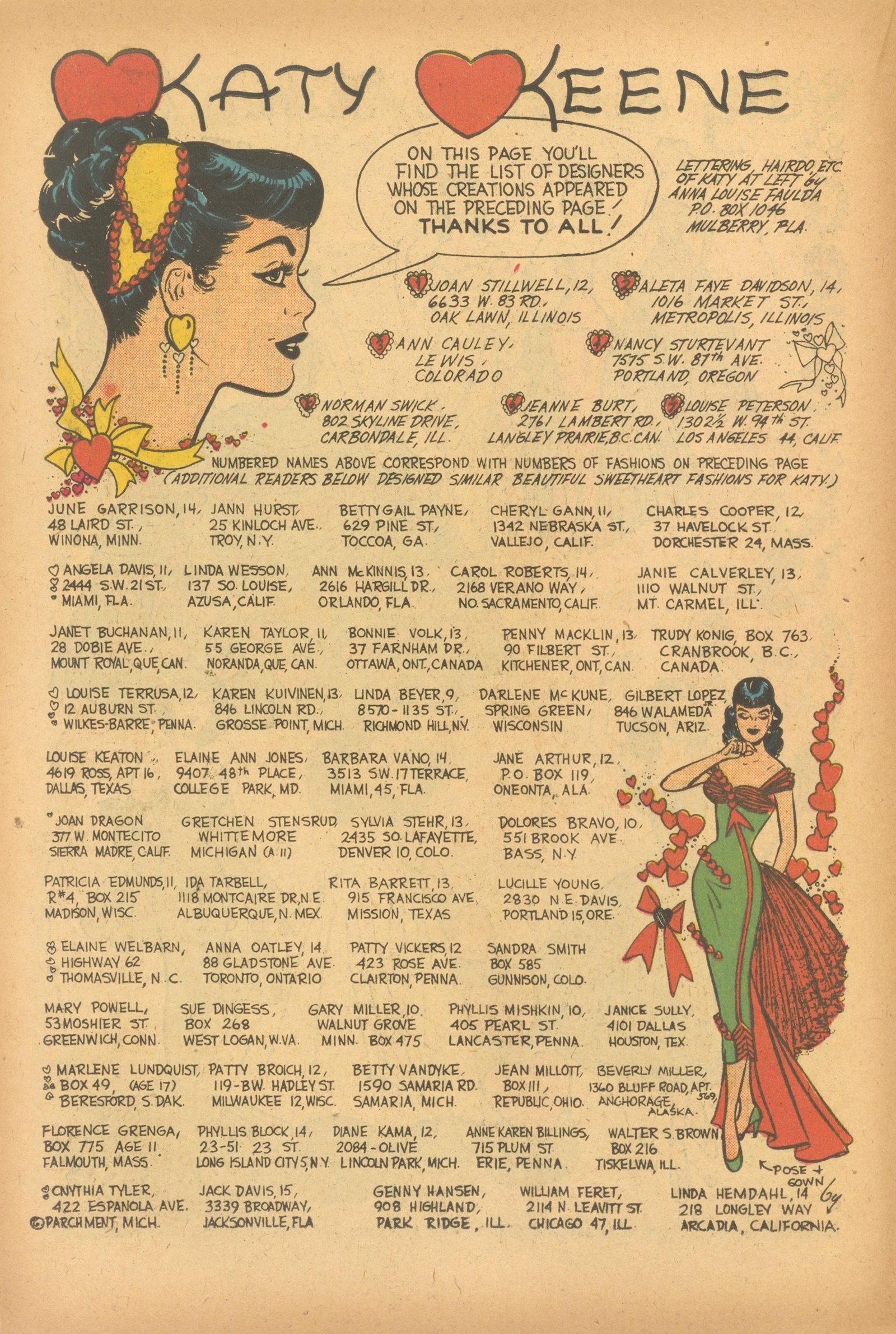 Read online Katy Keene (1949) comic -  Issue #33 - 18