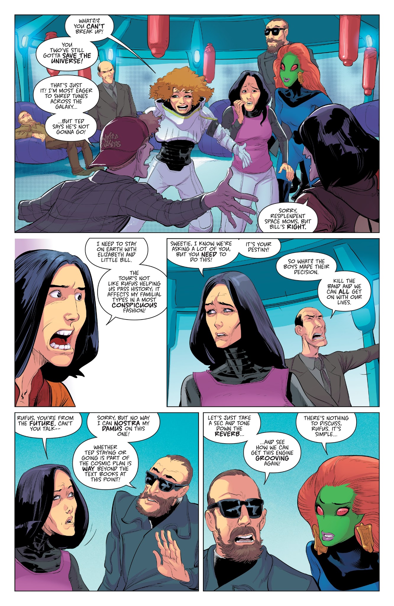 Read online Bill & Ted Save the Universe comic -  Issue #4 - 4