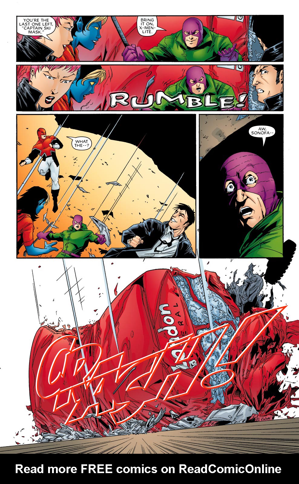 Read online New Excalibur comic -  Issue #13 - 14