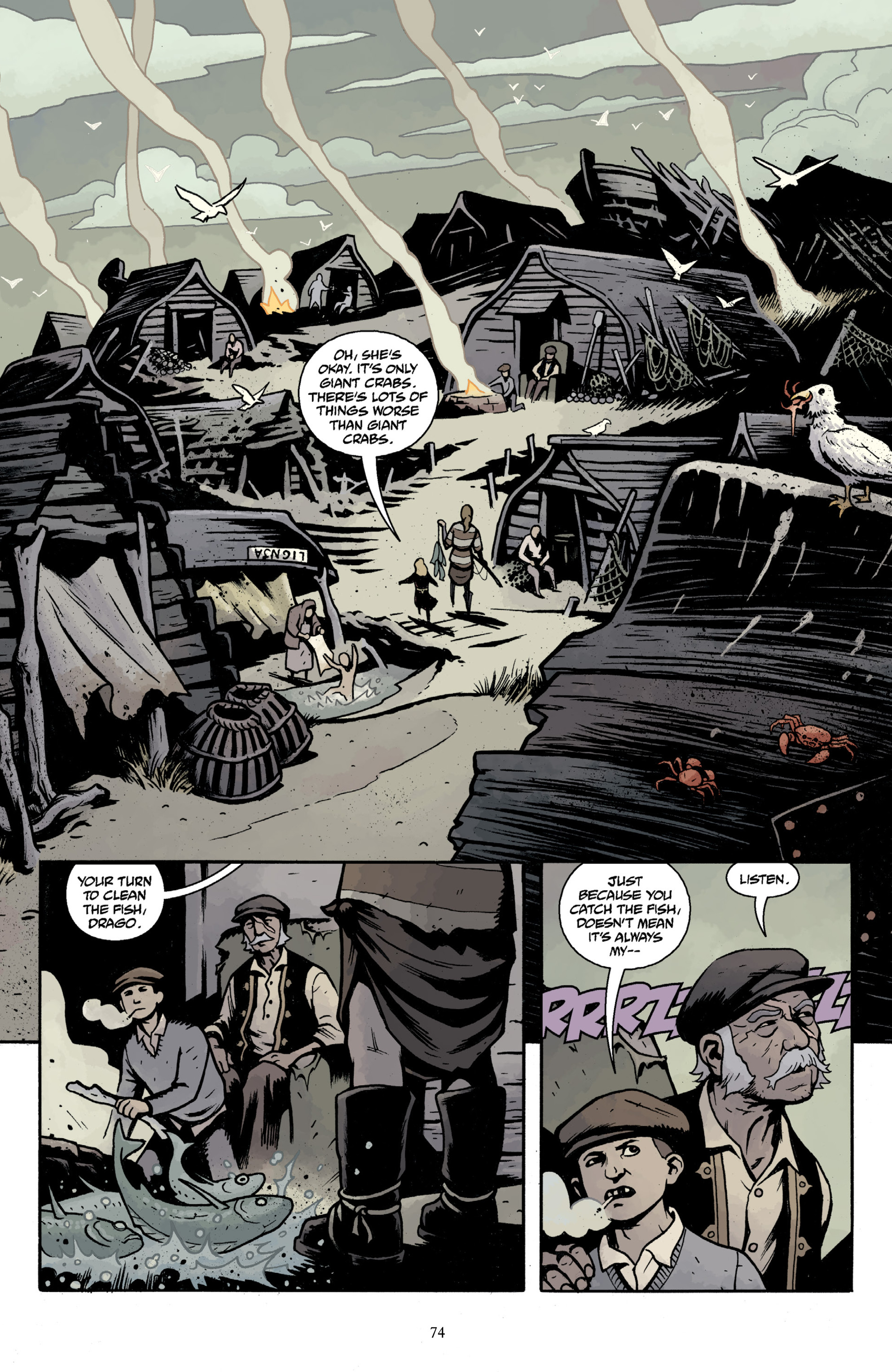 Read online Baltimore Volume 3: A Passing Stranger and Other Stories comic -  Issue # Full - 76