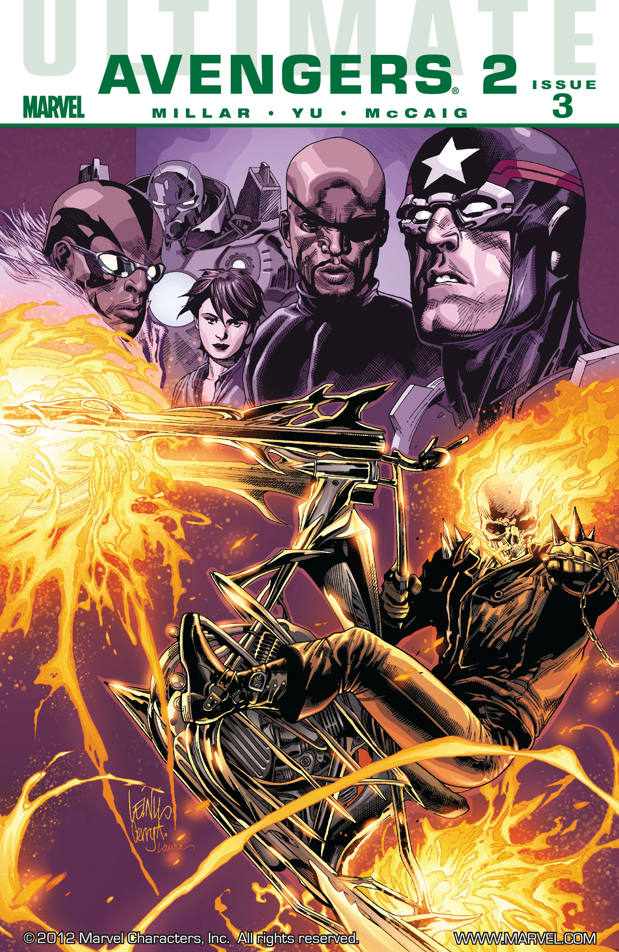 Read online Ultimate Avengers comic -  Issue #9 - 1
