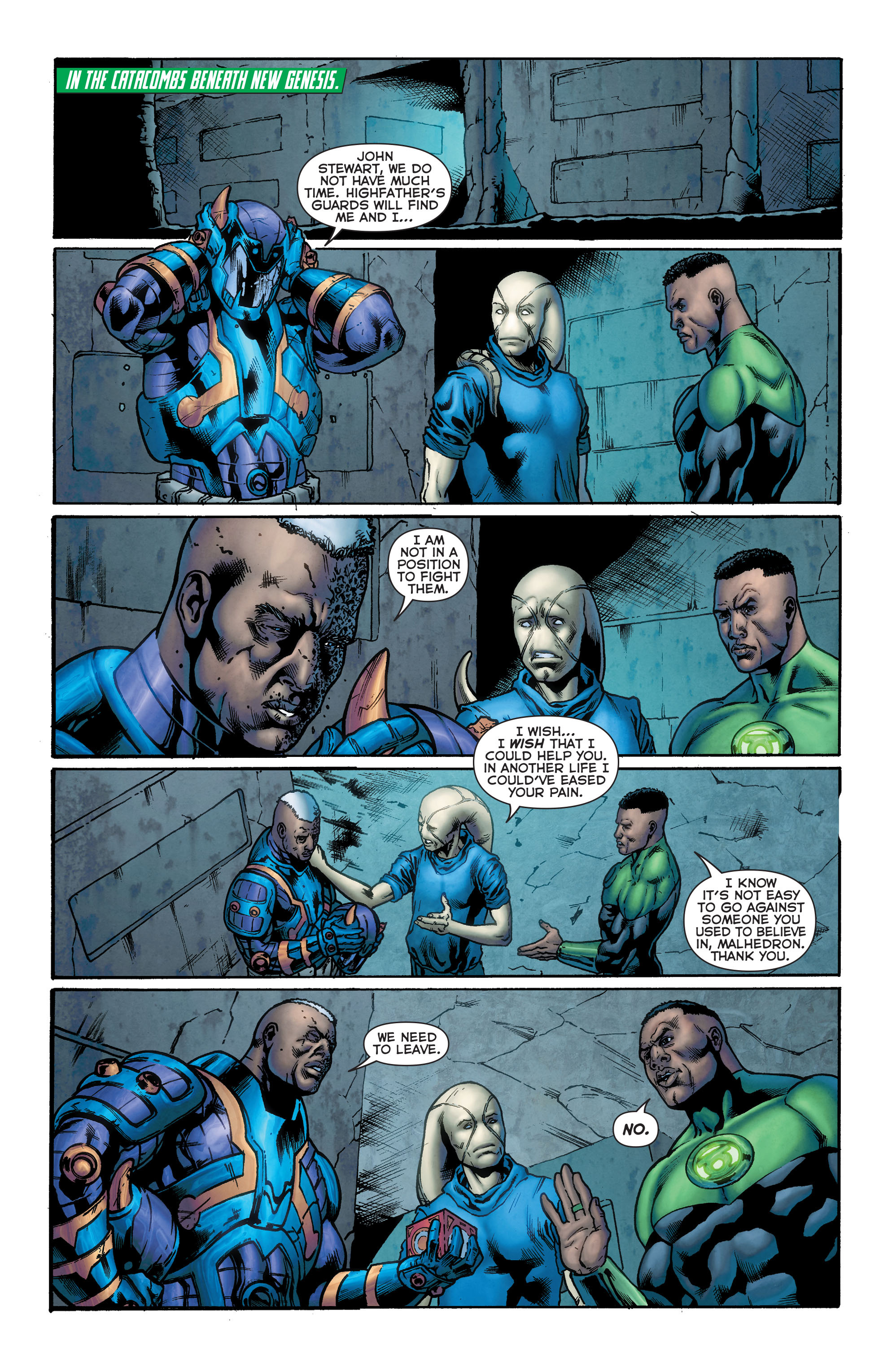 Read online Green Lantern: New Guardians comic -  Issue #37 - 7