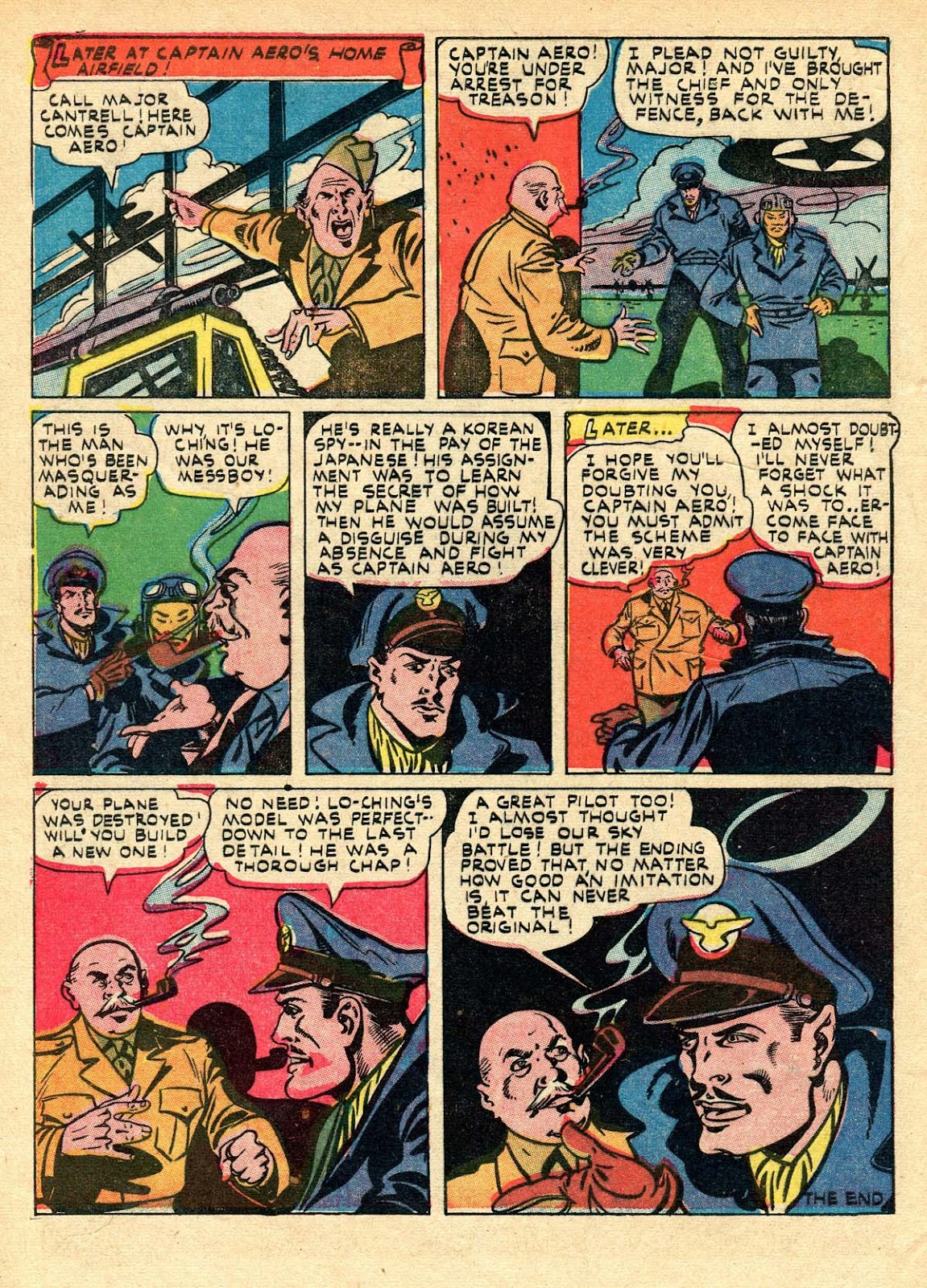 Captain Aero Comics issue 23 - Page 10