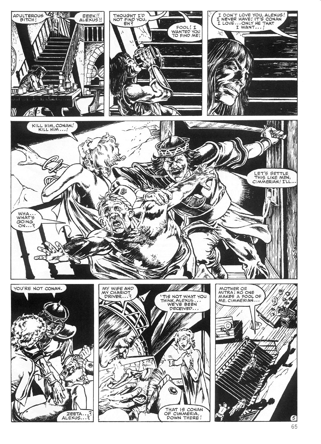 Read online The Savage Sword Of Conan comic -  Issue #99 - 64