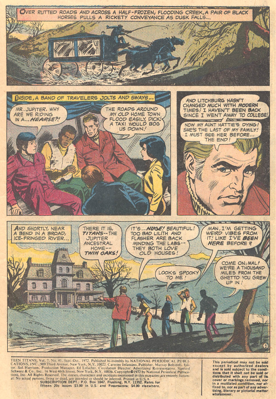 Read online Teen Titans (1966) comic -  Issue #41 - 2