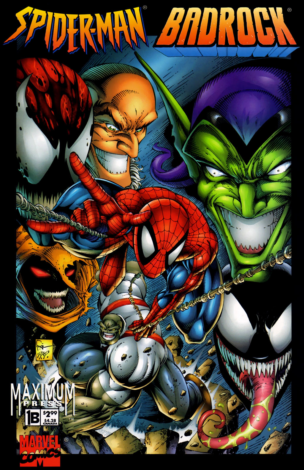 Read online Spider-Man/Badrock comic -  Issue #2 - 1