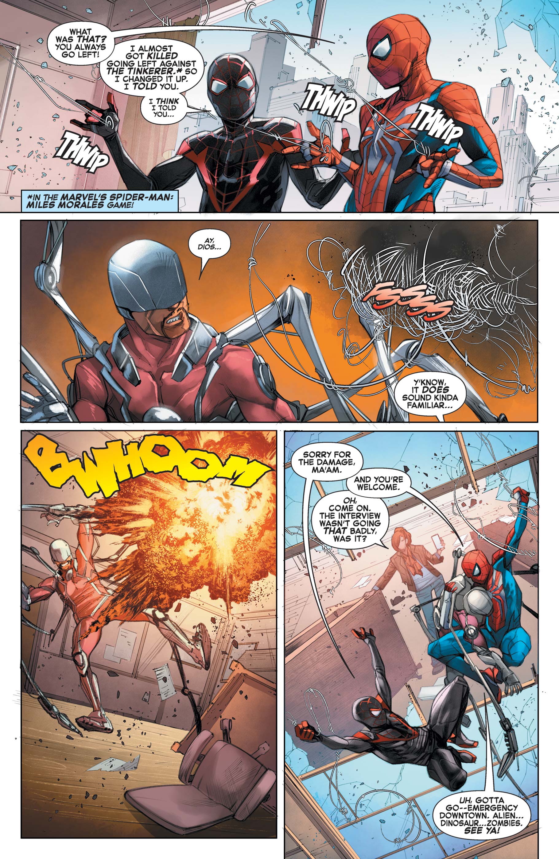 Read online Marvel's Spider-Man 2 comic -  Issue #1 - 6