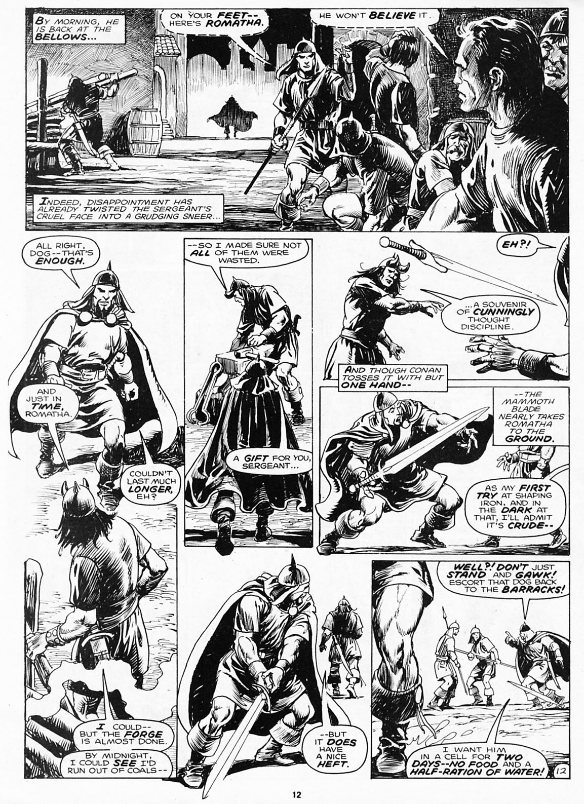 Read online The Savage Sword Of Conan comic -  Issue #180 - 14