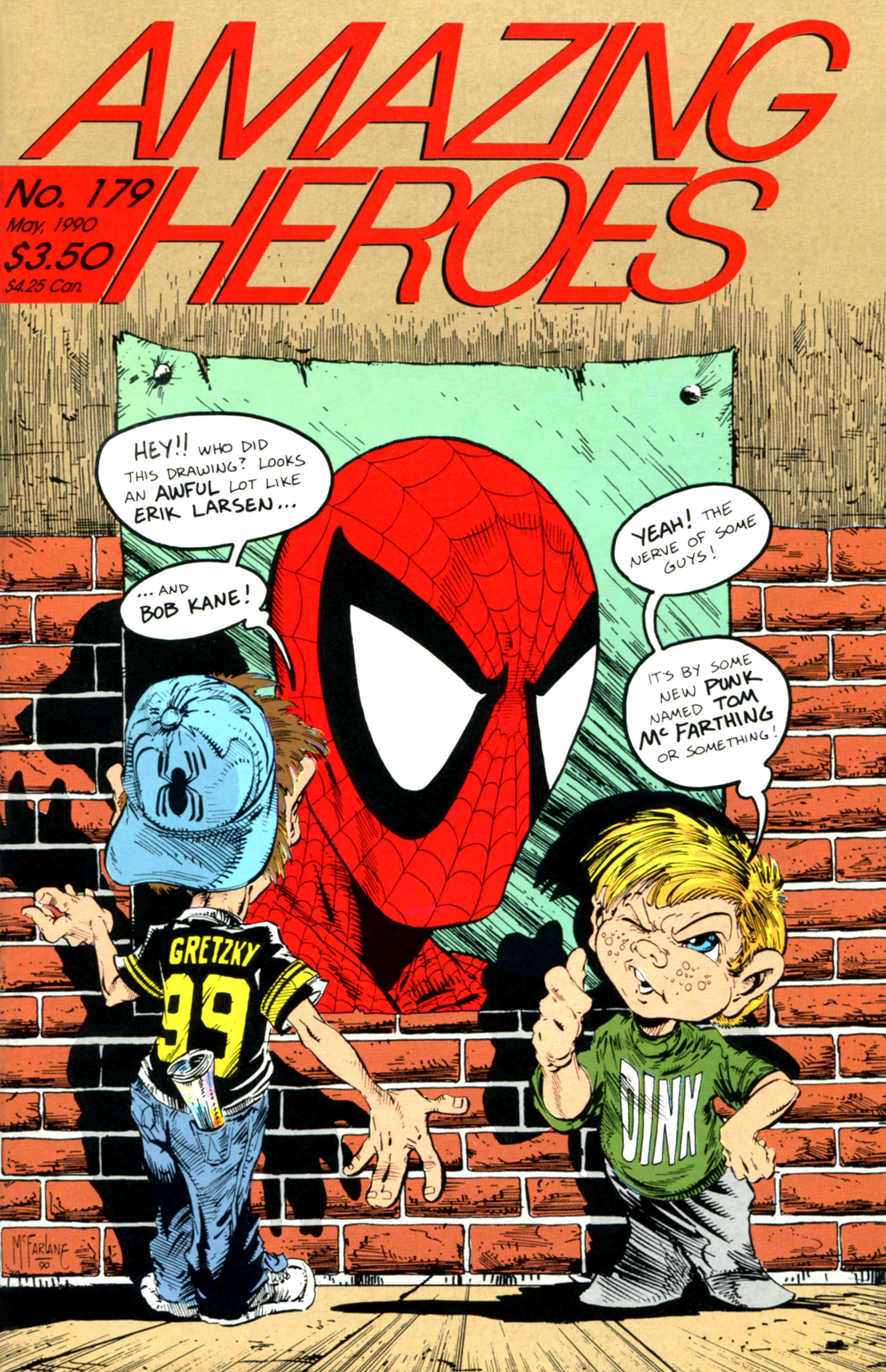 Read online Amazing Heroes comic -  Issue #179 - 1