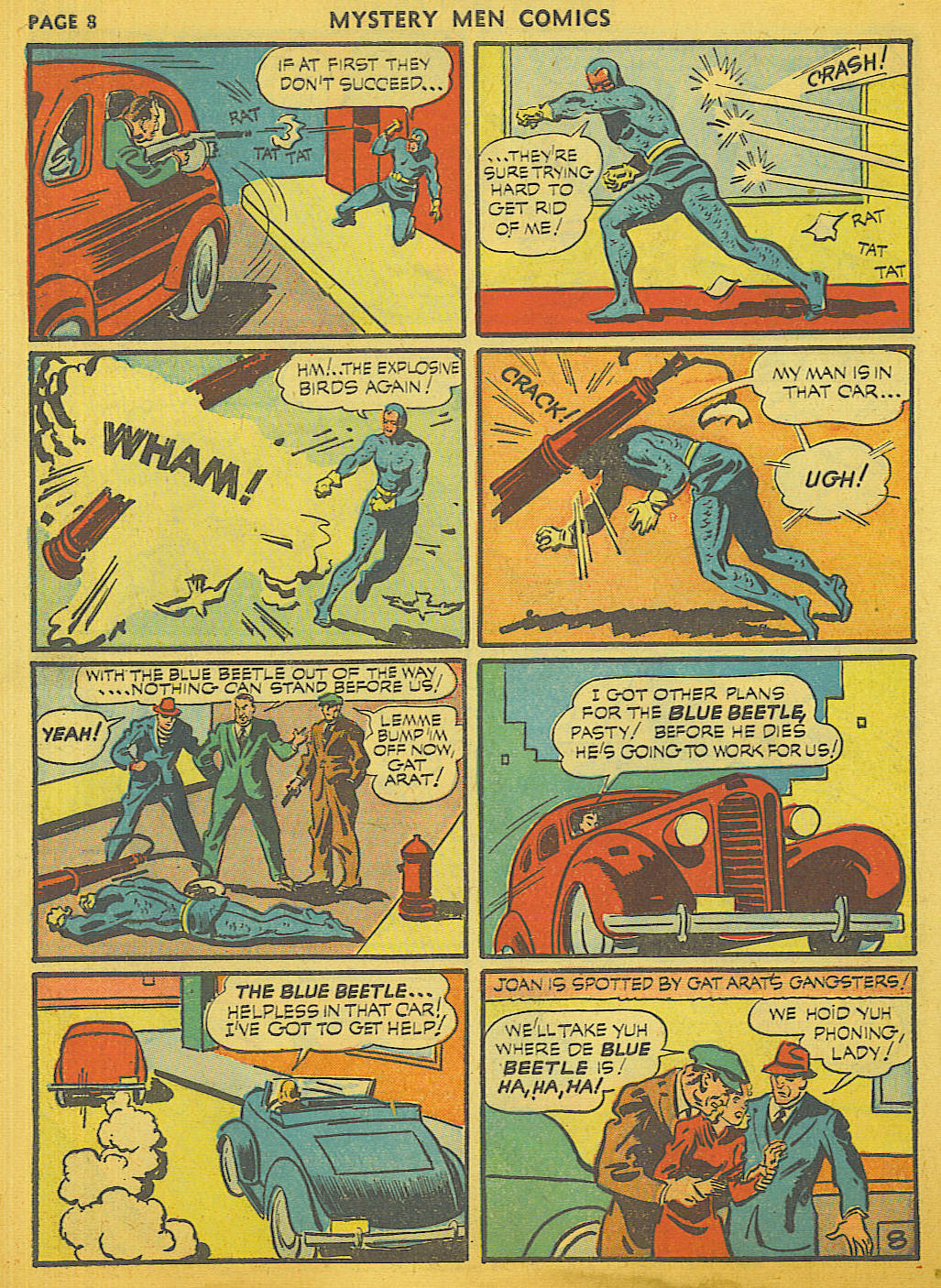 Read online Mystery Men Comics comic -  Issue #23 - 10