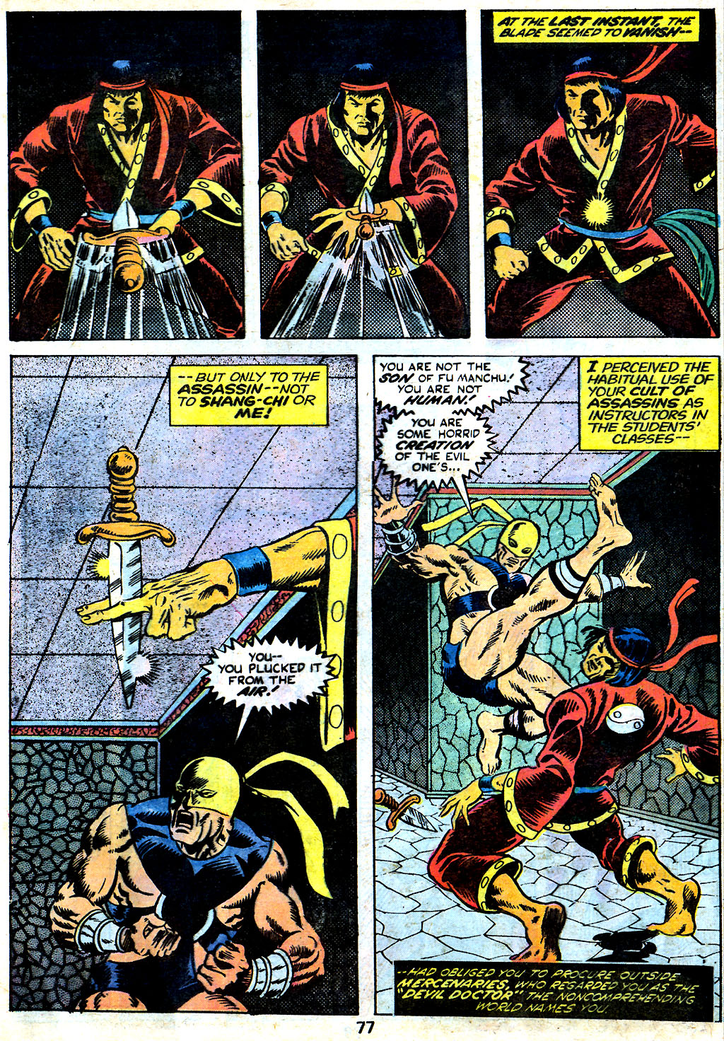 Read online Savage Fists Of Kung Fu comic -  Issue # TPB - 77