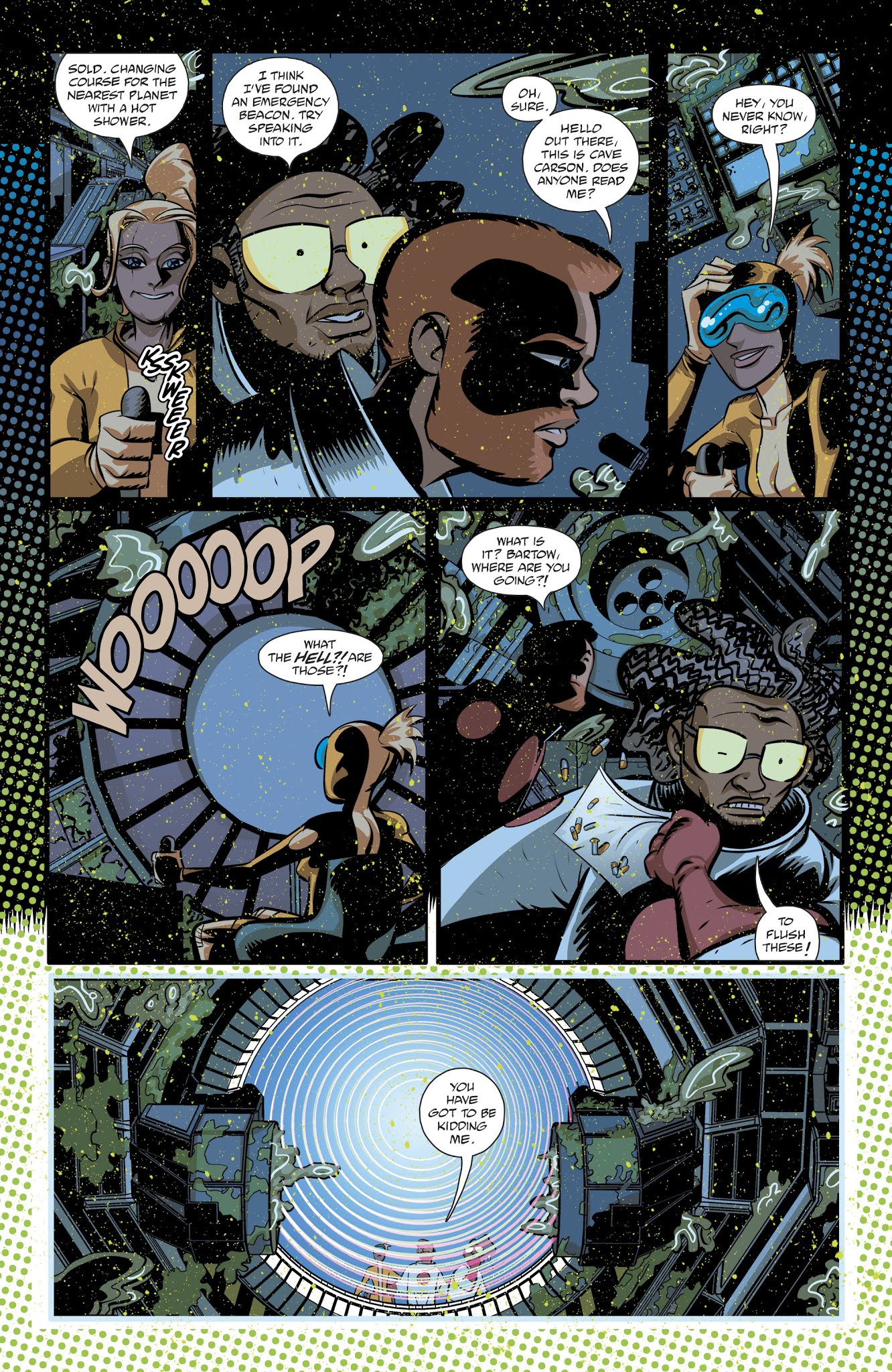 Read online Cave Carson Has An Intersteller Eye comic -  Issue #4 - 22