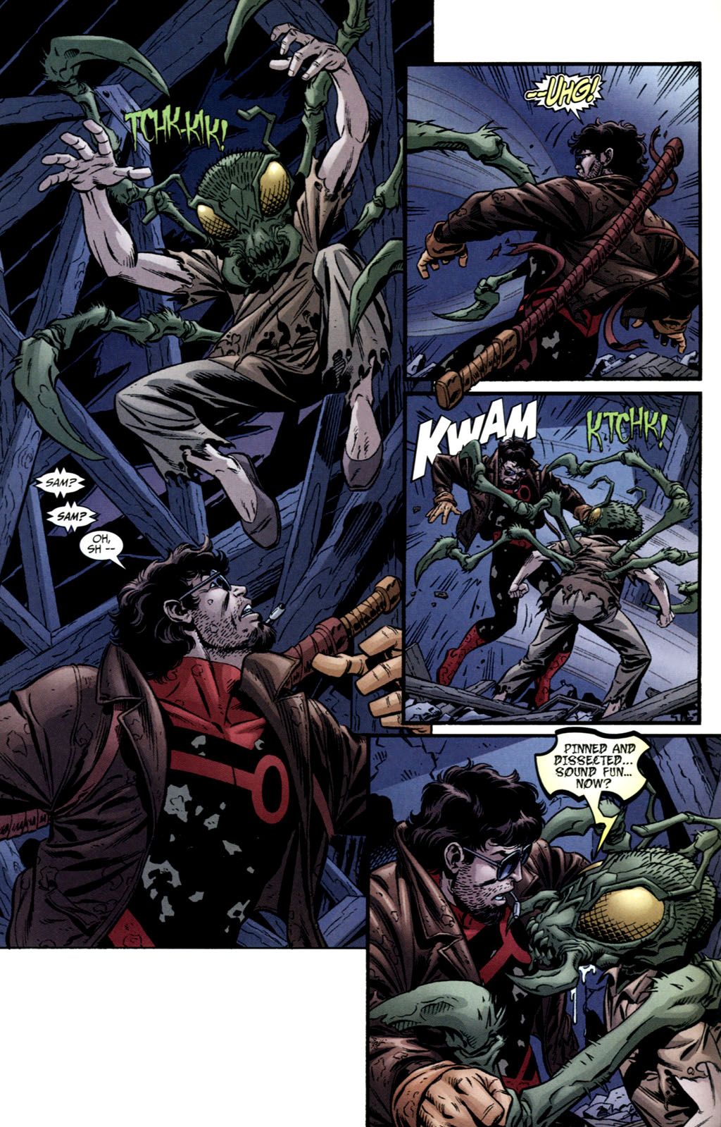 Read online Section Zero comic -  Issue #1 - 10