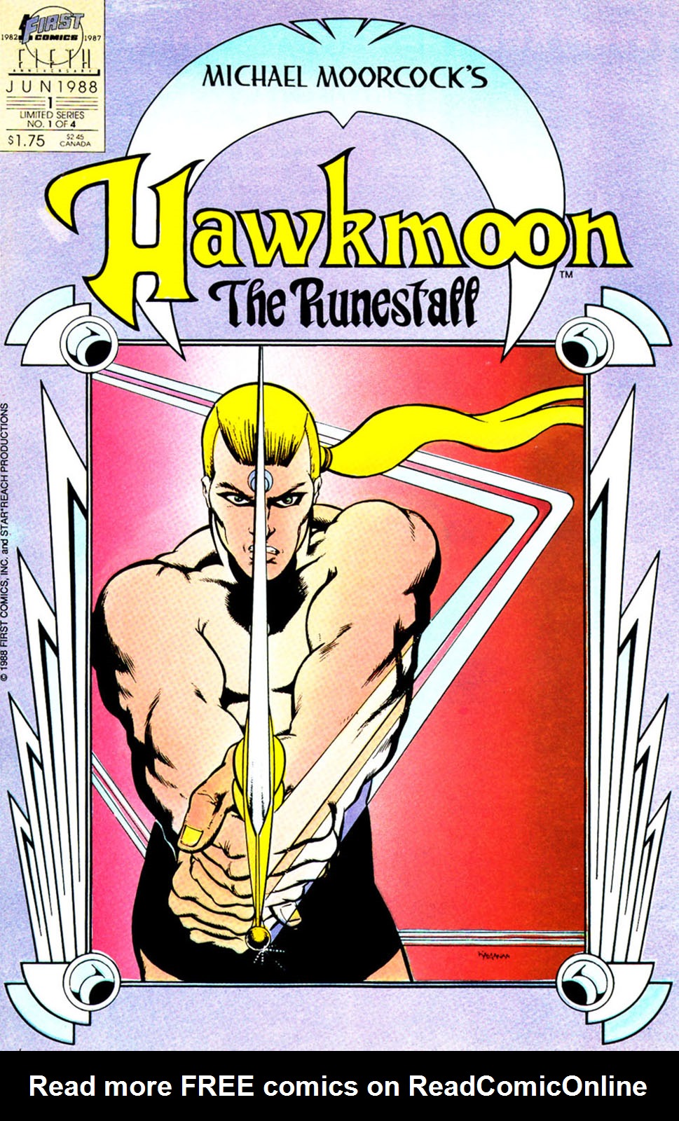 Read online Hawkmoon: The Runestaff comic -  Issue #1 - 1