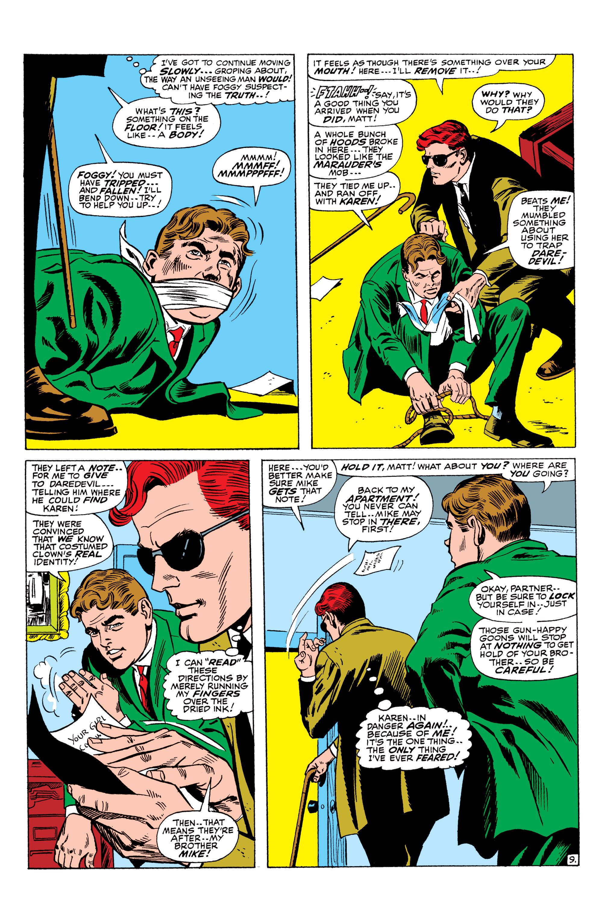 Read online Marvel Masterworks: Daredevil comic -  Issue # TPB 3 (Part 2) - 62
