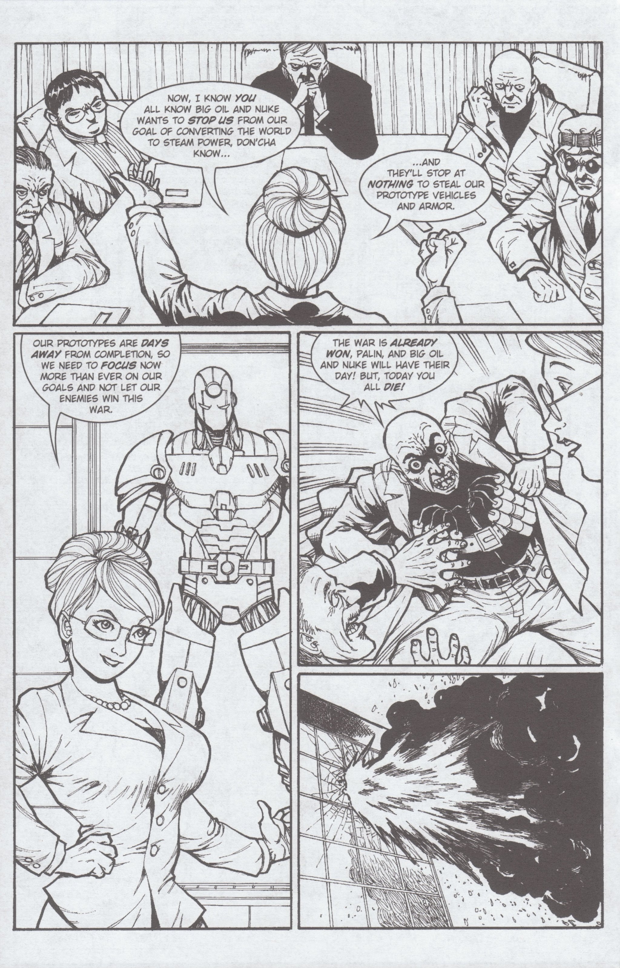 Read online Steampunk Palin comic -  Issue # Full - 4