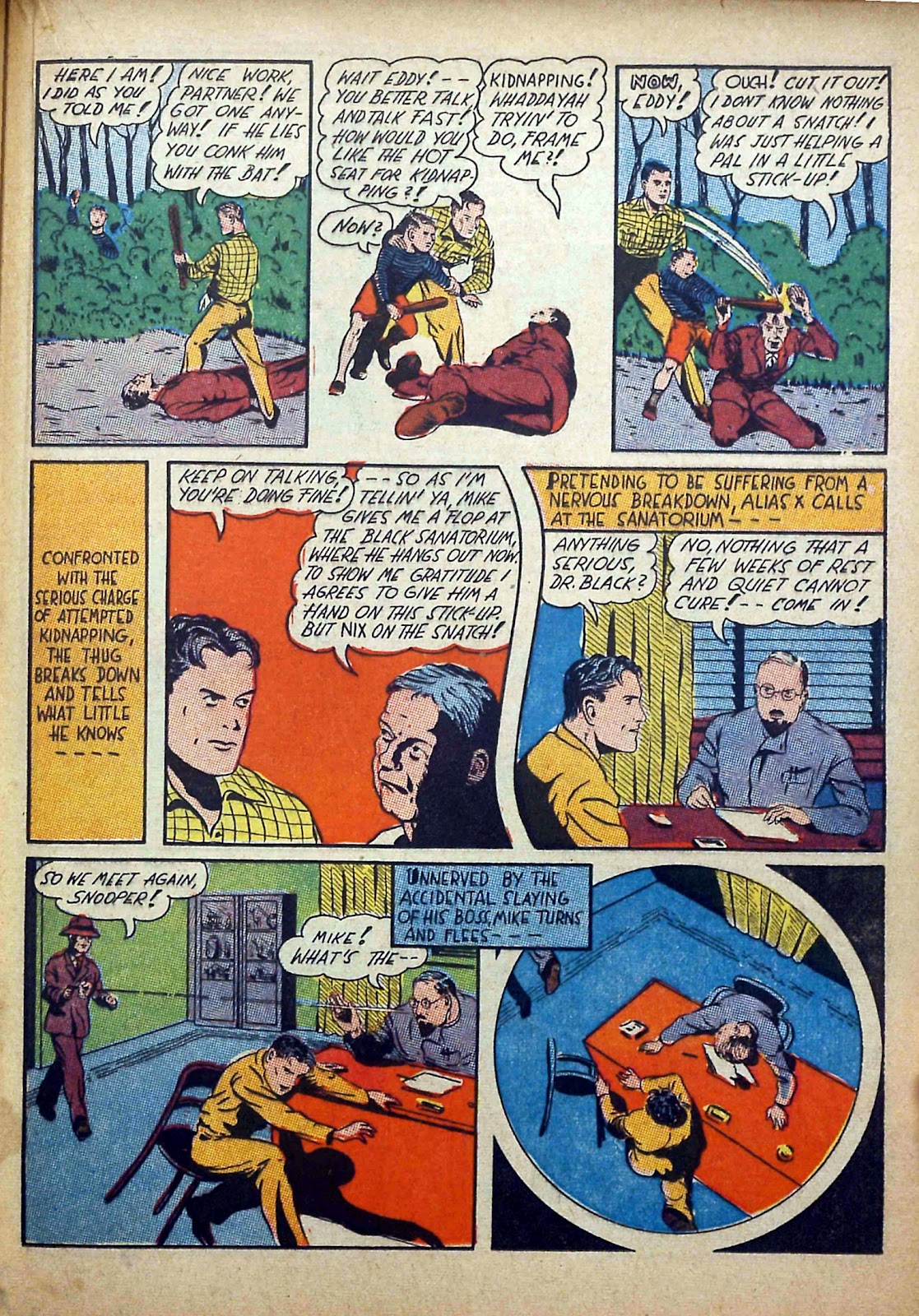 Captain Aero Comics issue 12 - Page 38