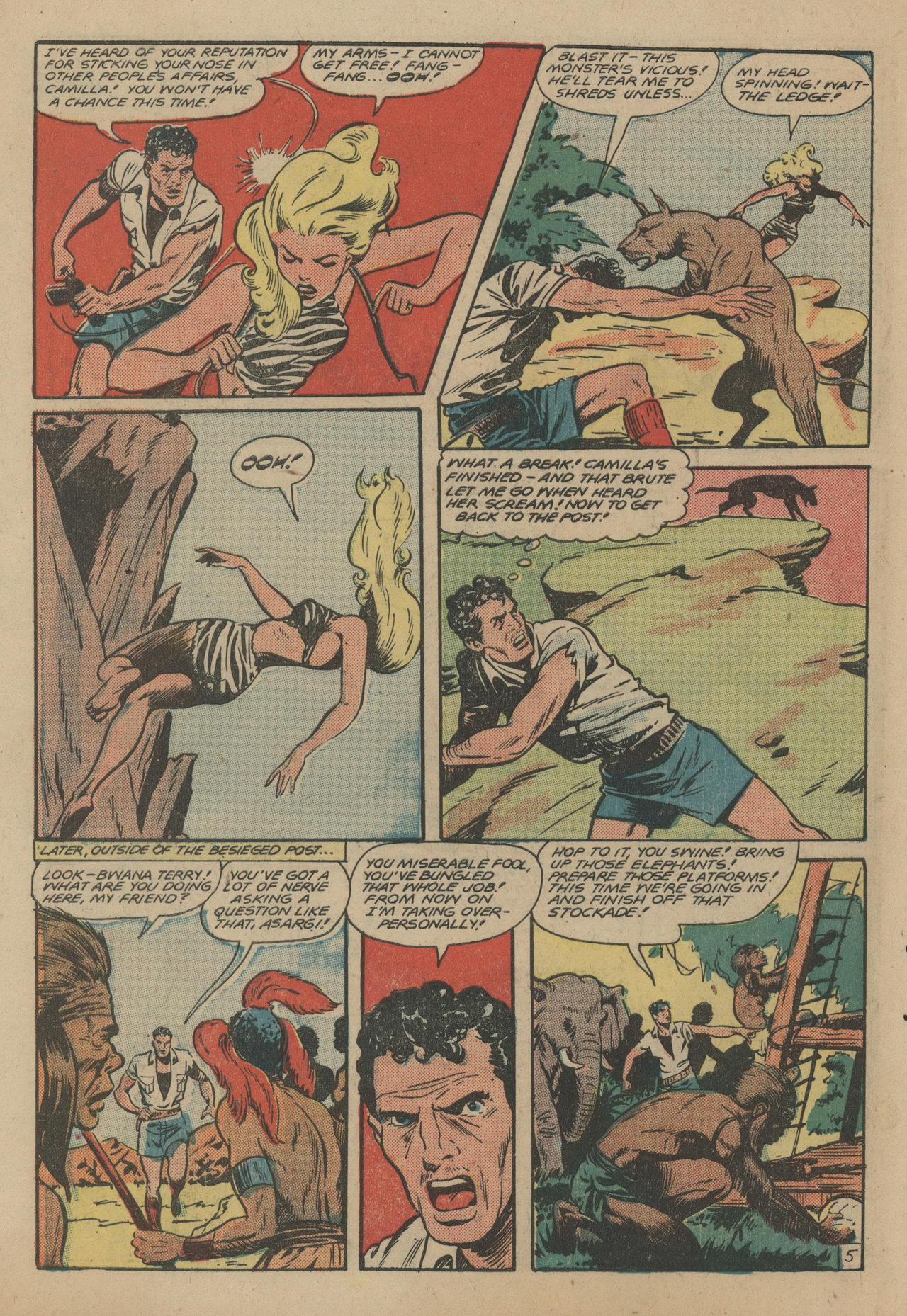Read online Jungle Comics comic -  Issue #109 - 46