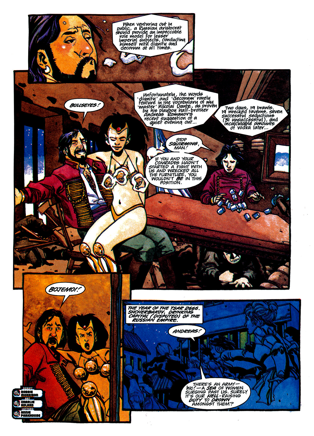 Read online Nikolai Dante comic -  Issue # TPB 1 - 125