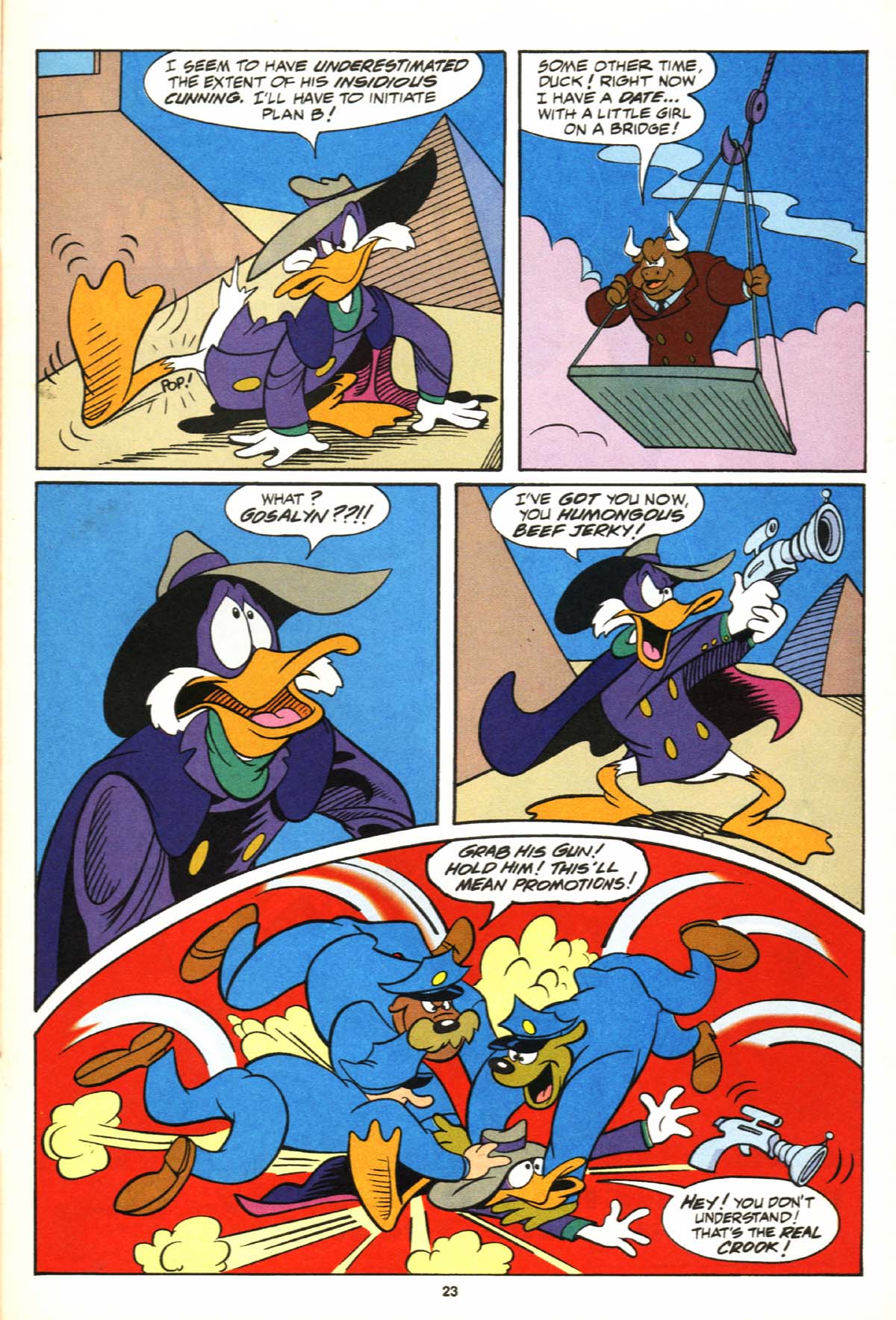 Read online Disney's Darkwing Duck Limited Series comic -  Issue #3 - 24