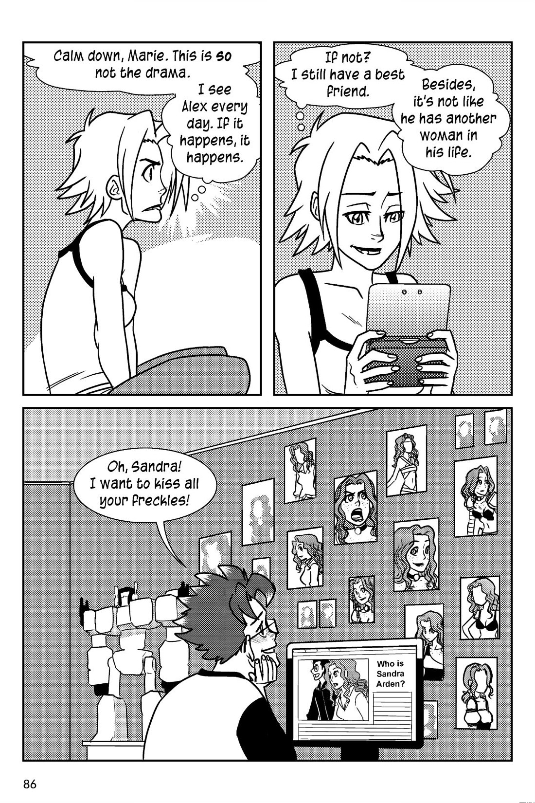 Read online Sandra On The Rocks comic -  Issue # TPB 1 (Part 1) - 86