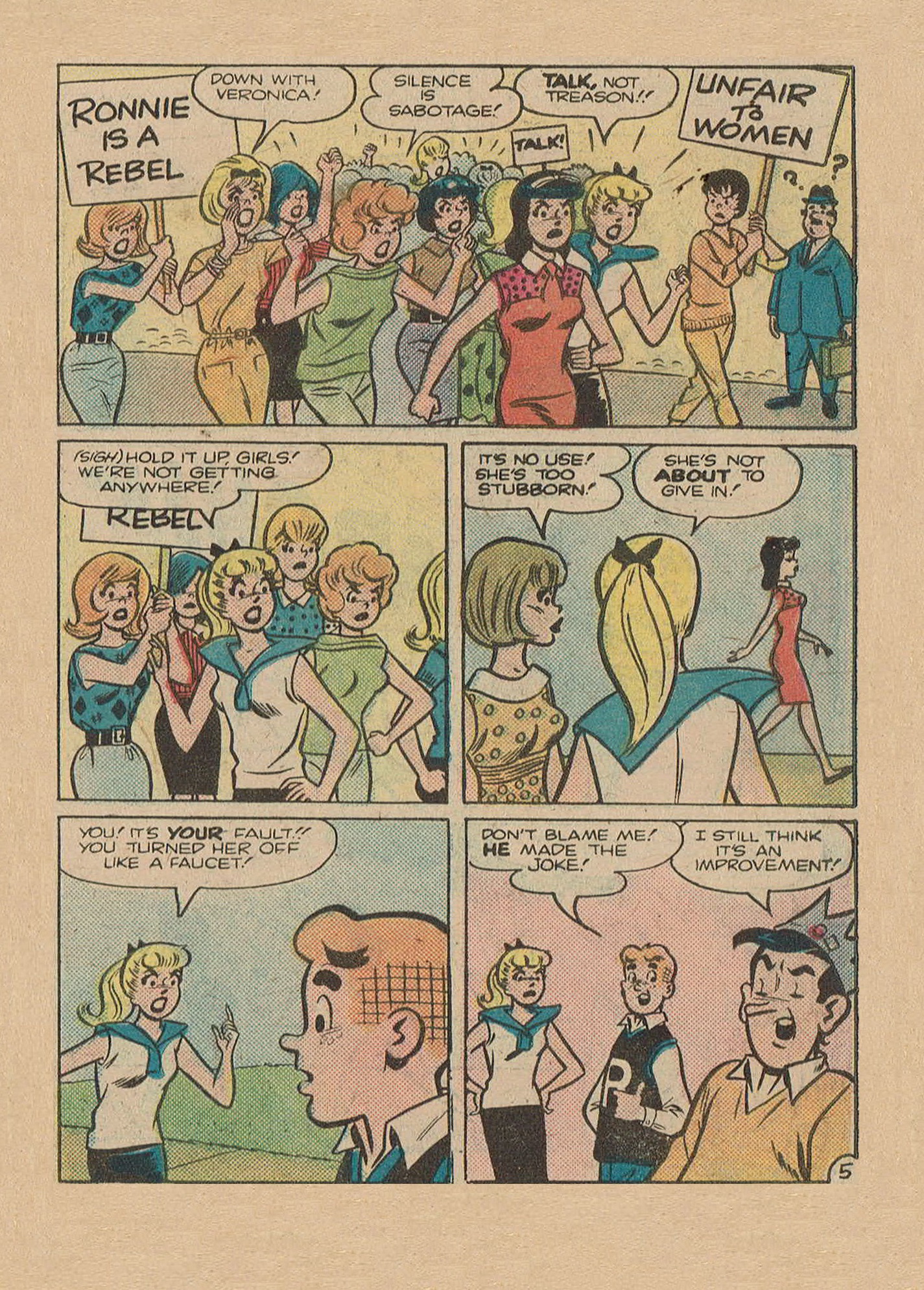 Read online Archie Digest Magazine comic -  Issue #33 - 130