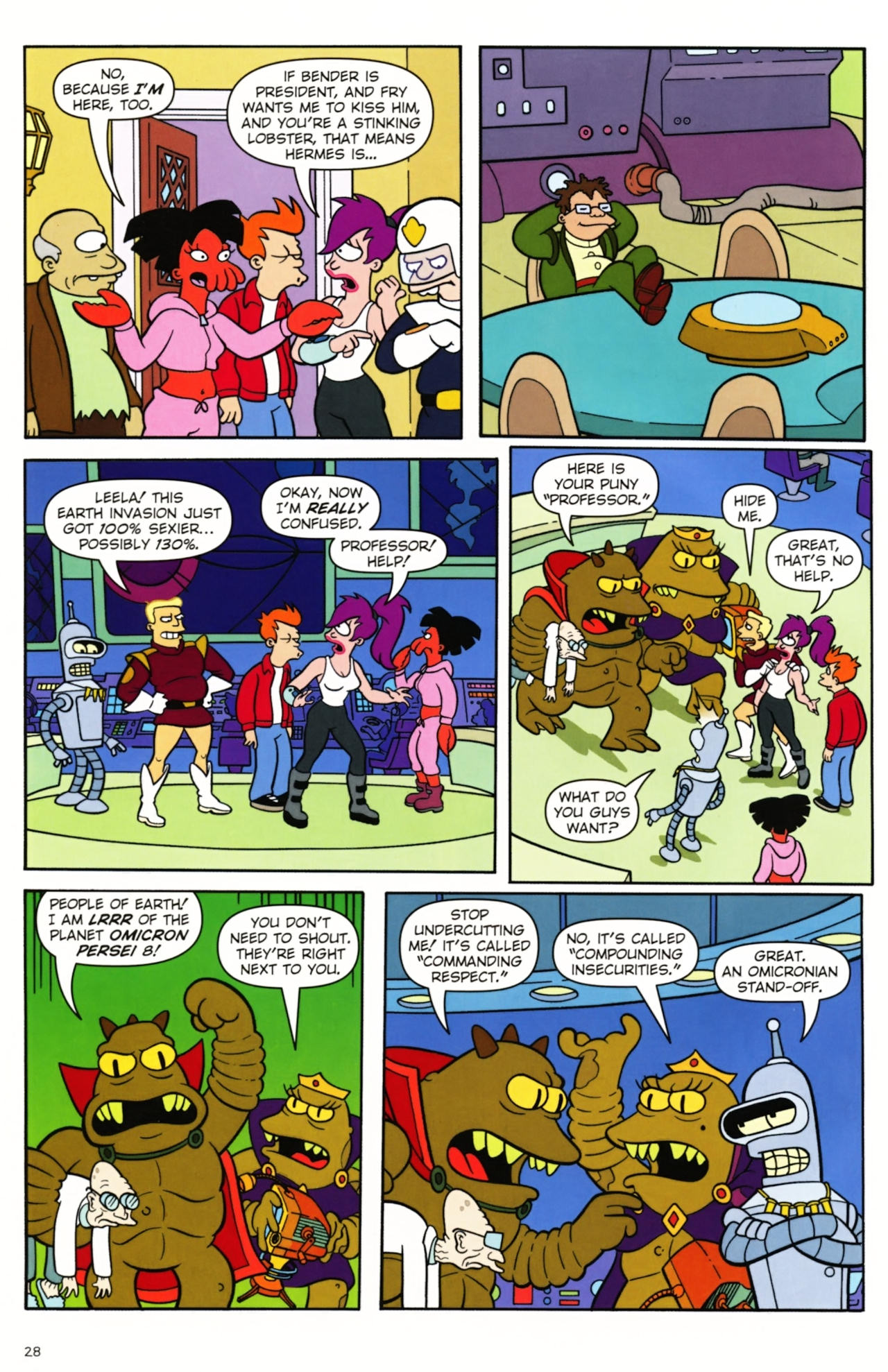 Read online Futurama Comics comic -  Issue #45 - 23