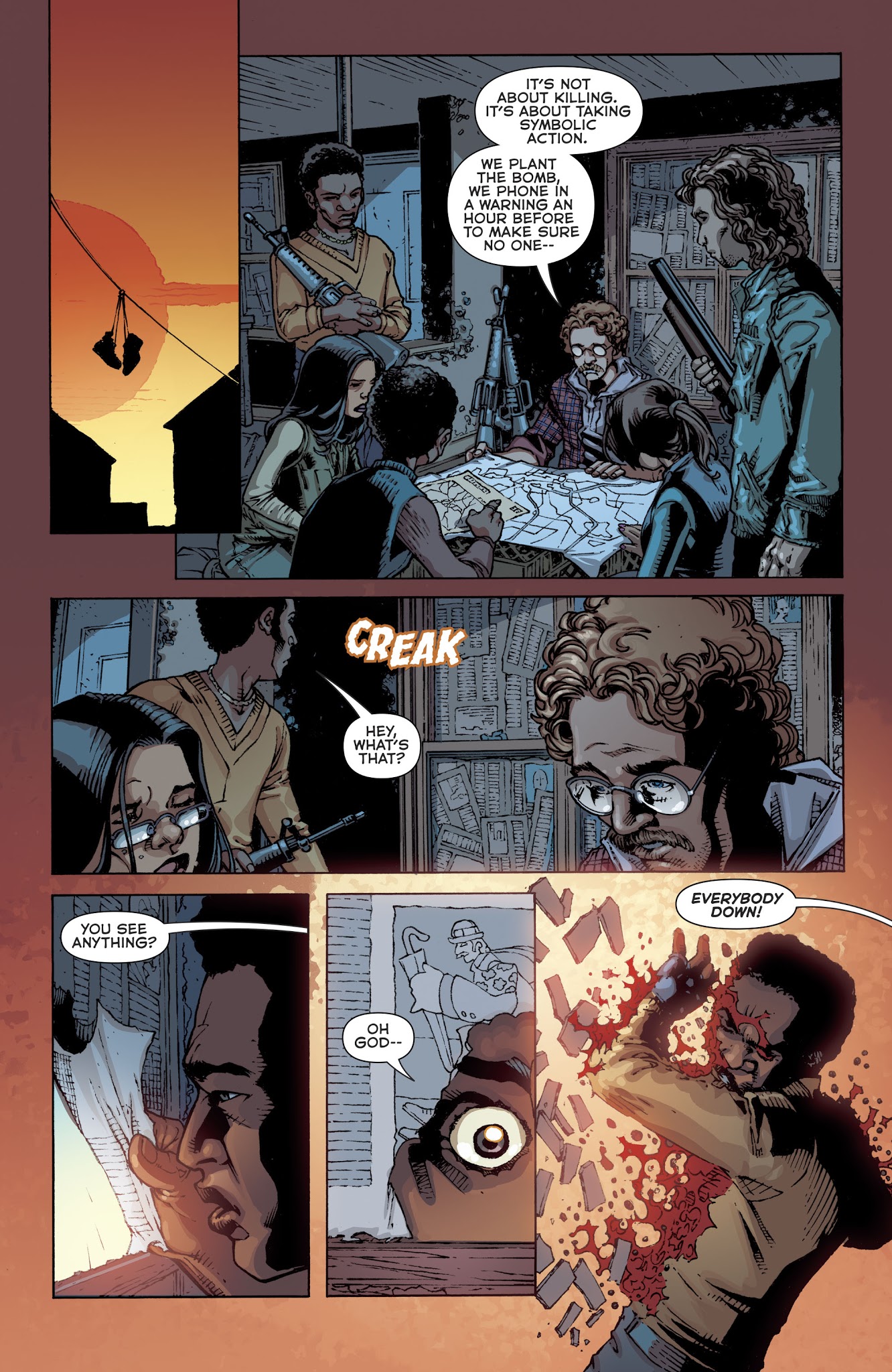 Read online The American Way: Those Above and Those Below comic -  Issue #2 - 7