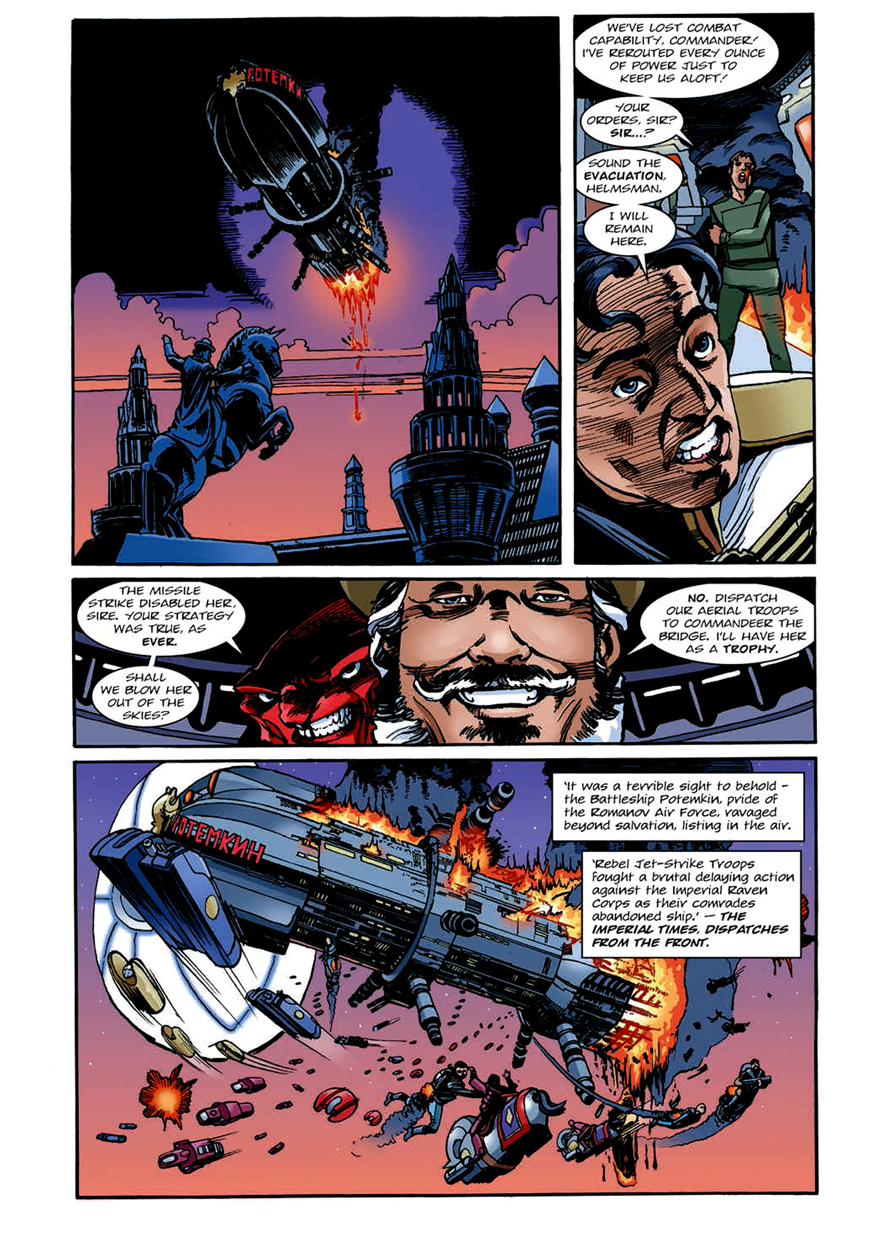 Read online Nikolai Dante comic -  Issue # TPB 4 - 144