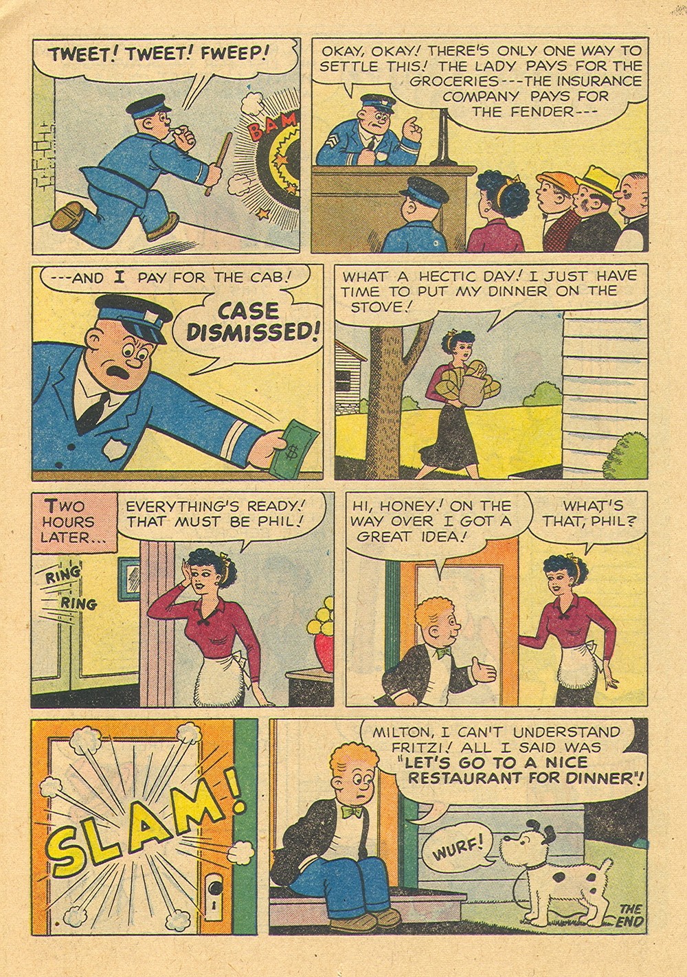 Read online Fritzi Ritz (1953) comic -  Issue #57 - 11