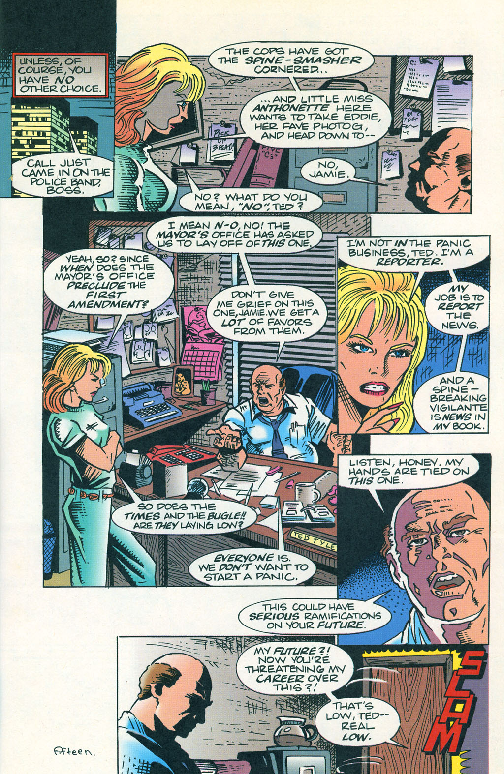 ShadowHawk issue 1 - Page 19