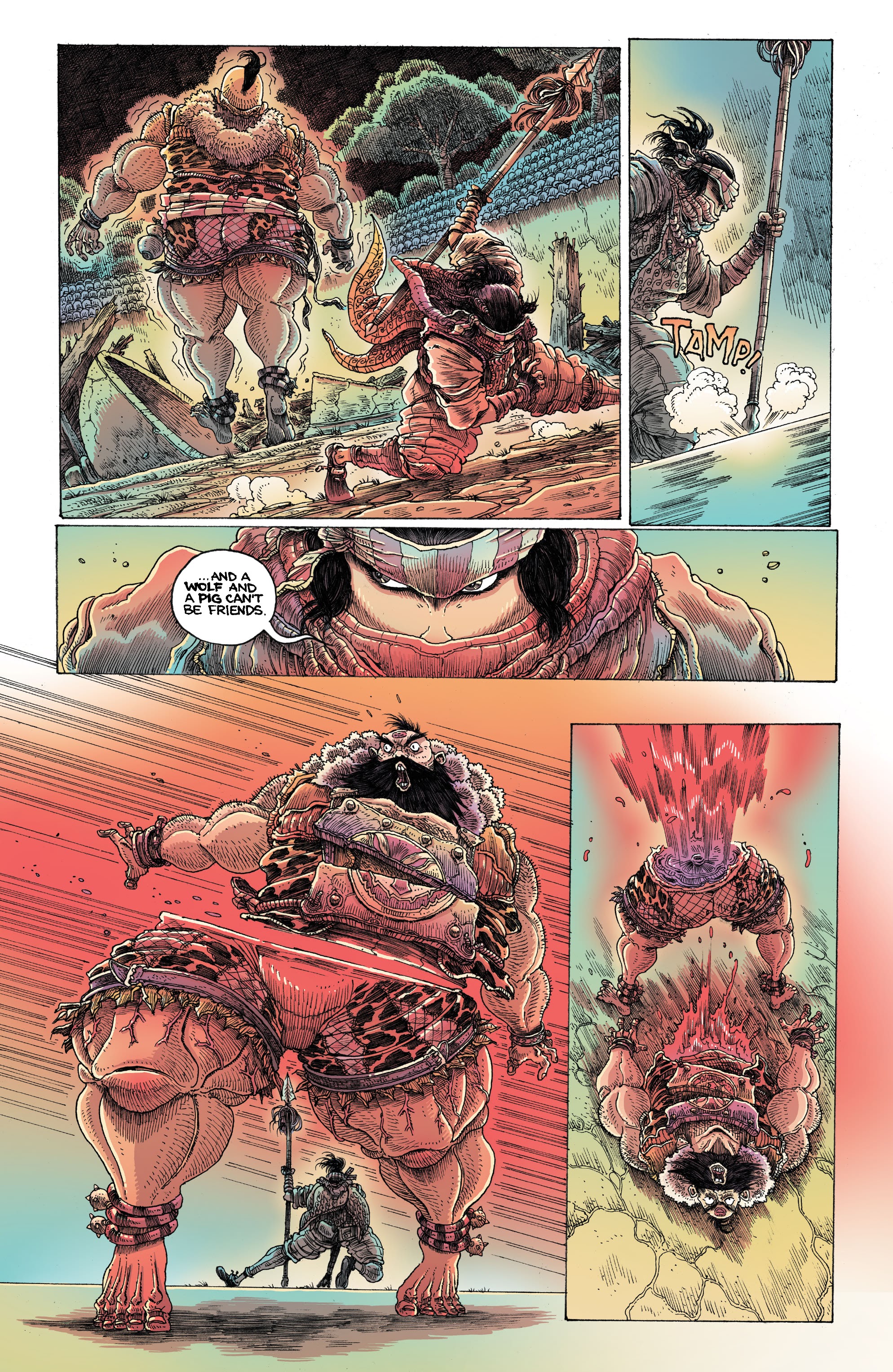 Read online Orphan and the Five Beasts comic -  Issue #2 - 14