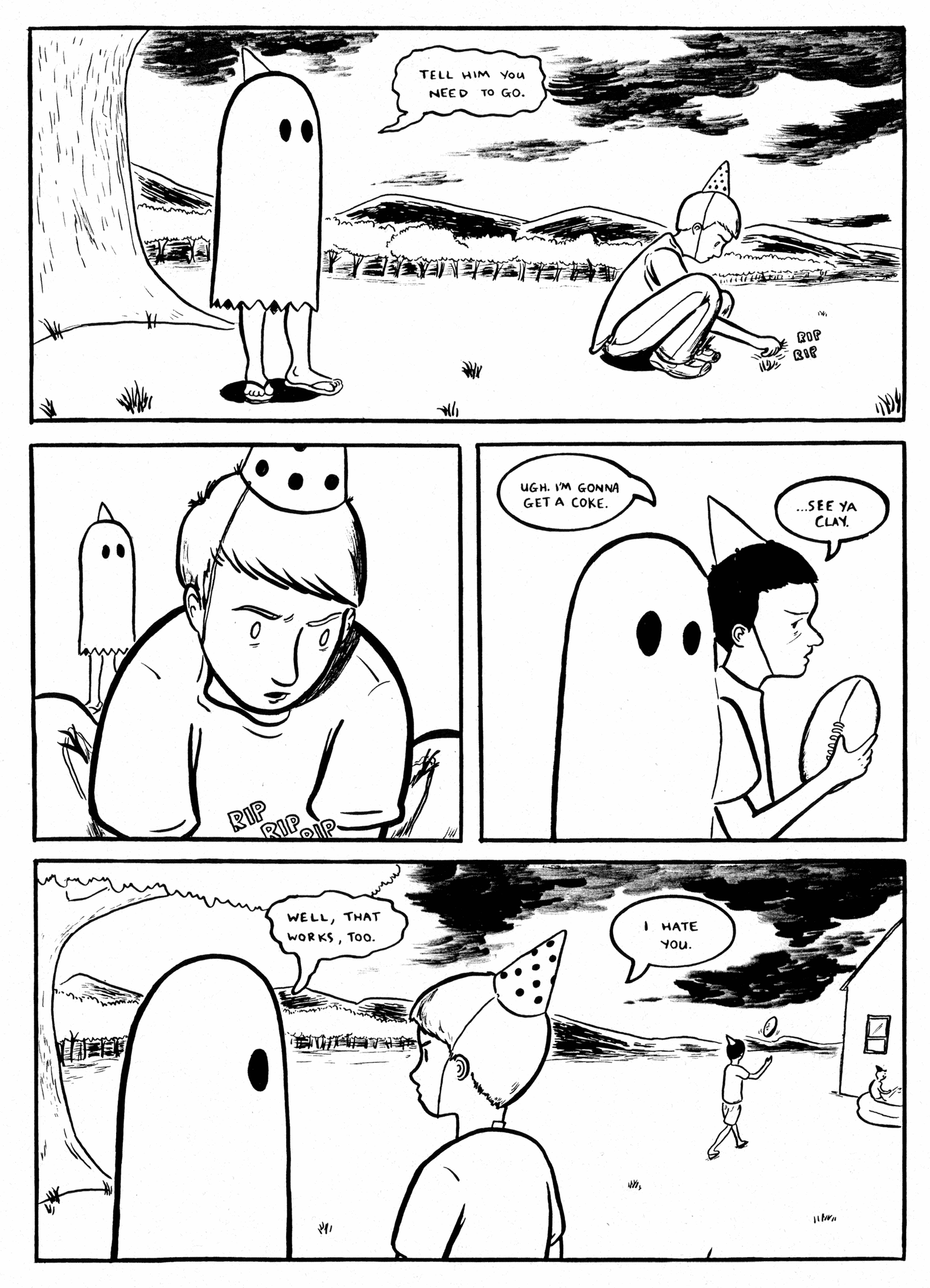 Read online Only Skin comic -  Issue #3 - 14