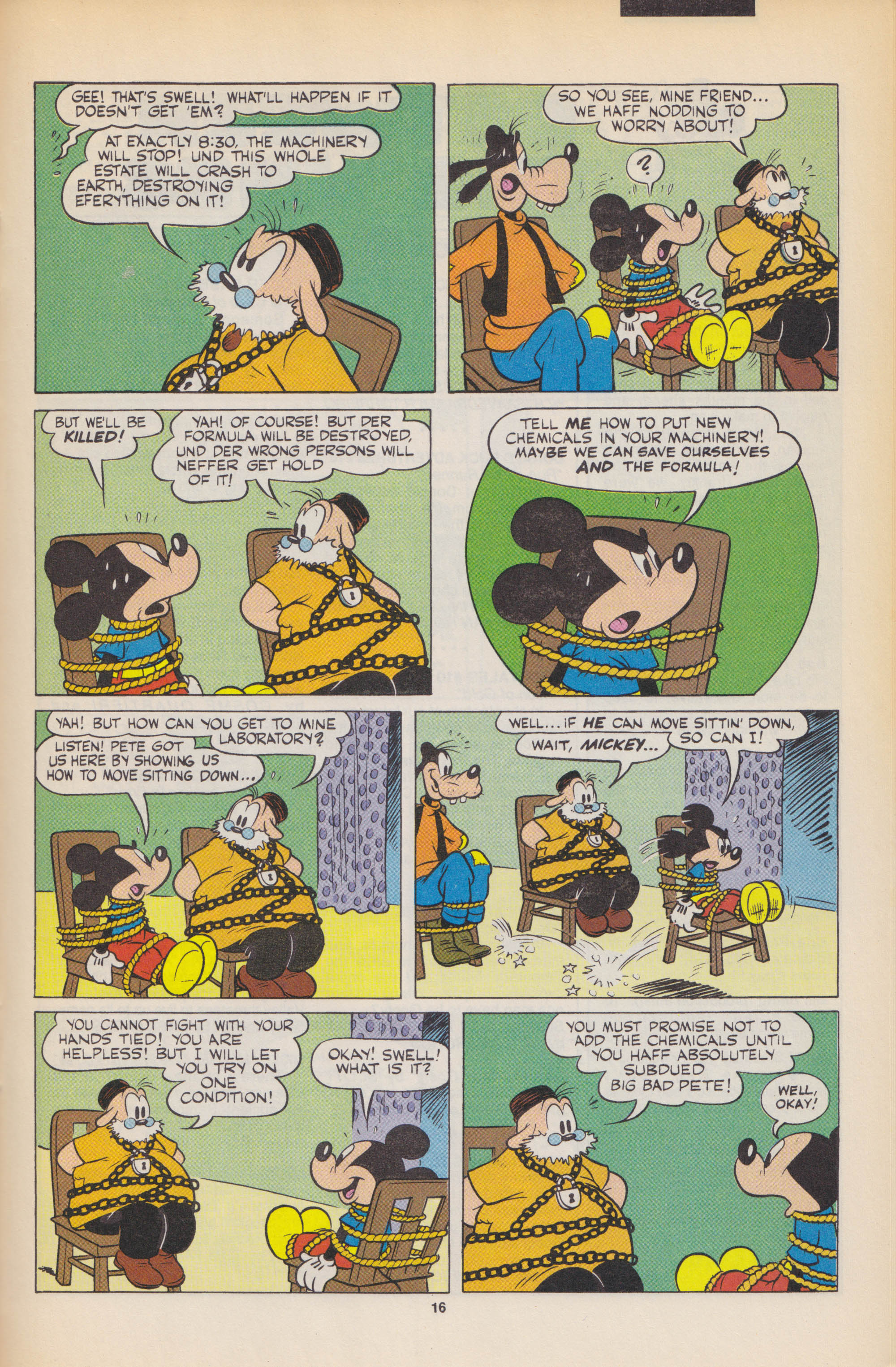 Read online Mickey Mouse Adventures comic -  Issue #10 - 21