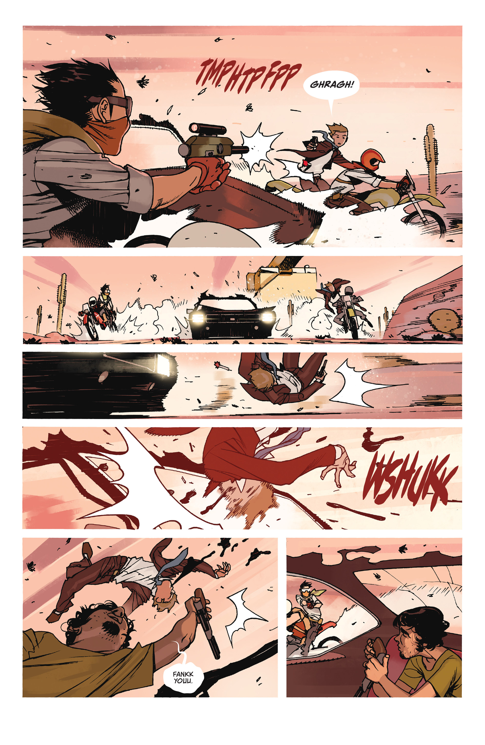 Read online Death Or Glory comic -  Issue #8 - 17