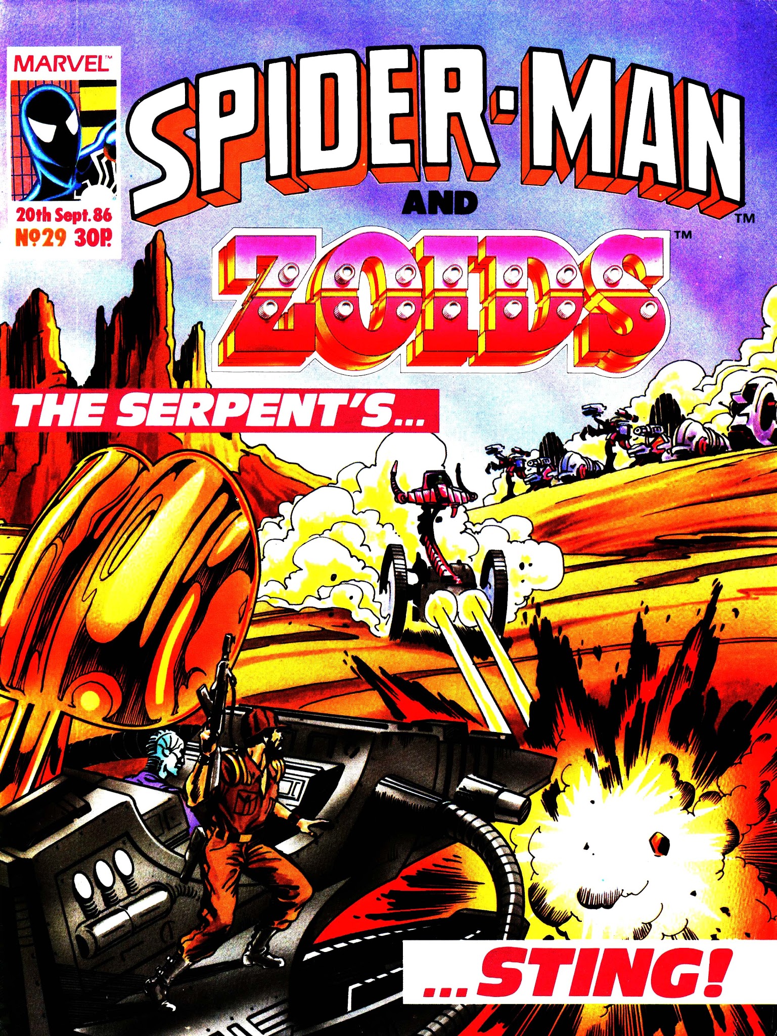 Read online Spider-Man and Zoids comic -  Issue #29 - 1