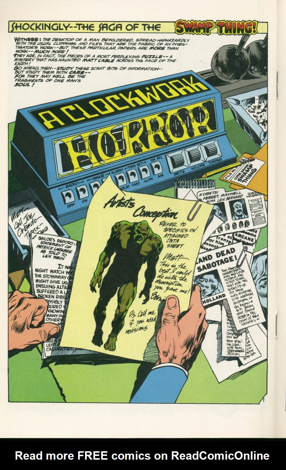 Read online Roots of the Swamp Thing comic -  Issue #3 - 26