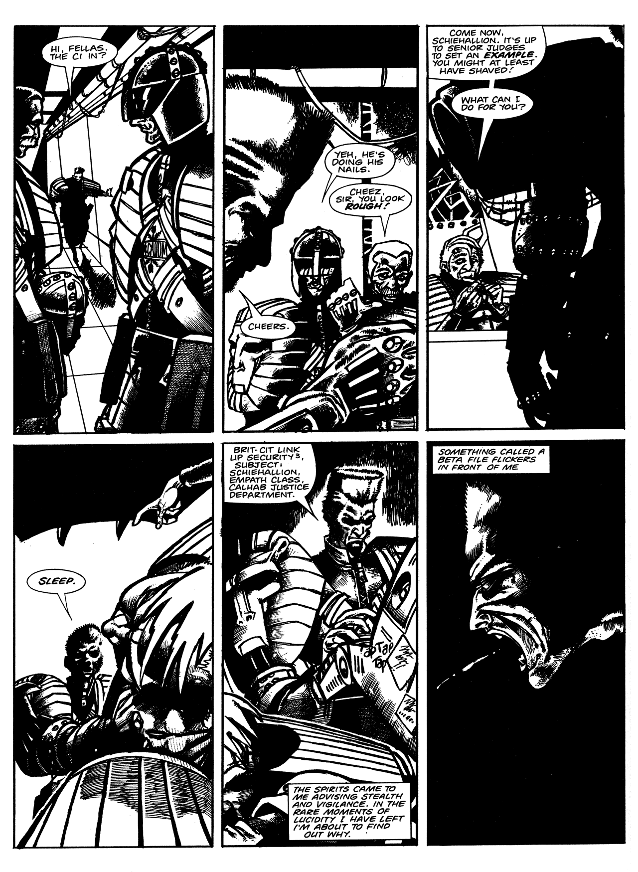 Read online Judge Dredd: The Megazine (vol. 2) comic -  Issue #45 - 20