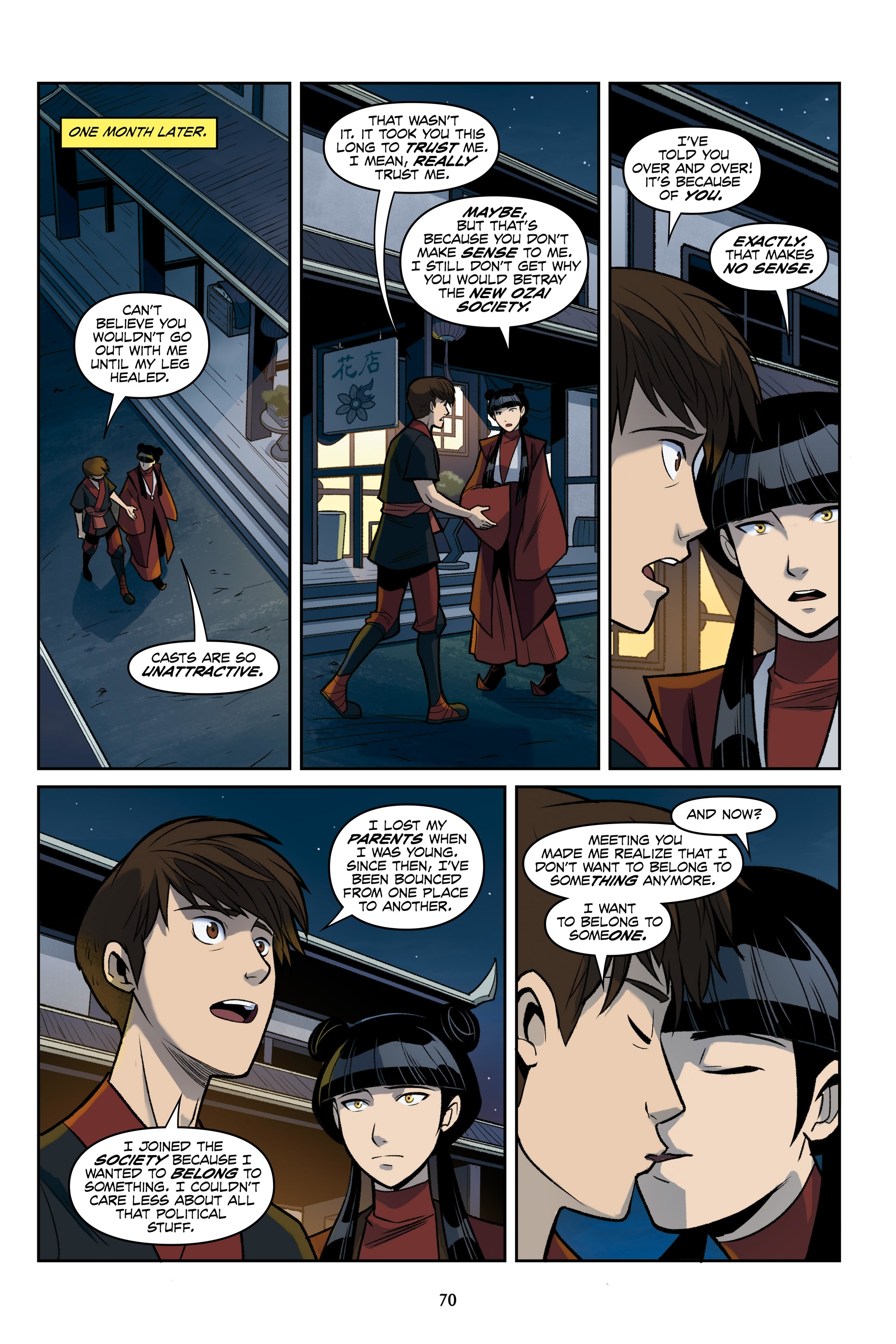 Read online Nickelodeon Avatar: The Last Airbender - Smoke and Shadow comic -  Issue # _Omnibus (Part 1) - 71