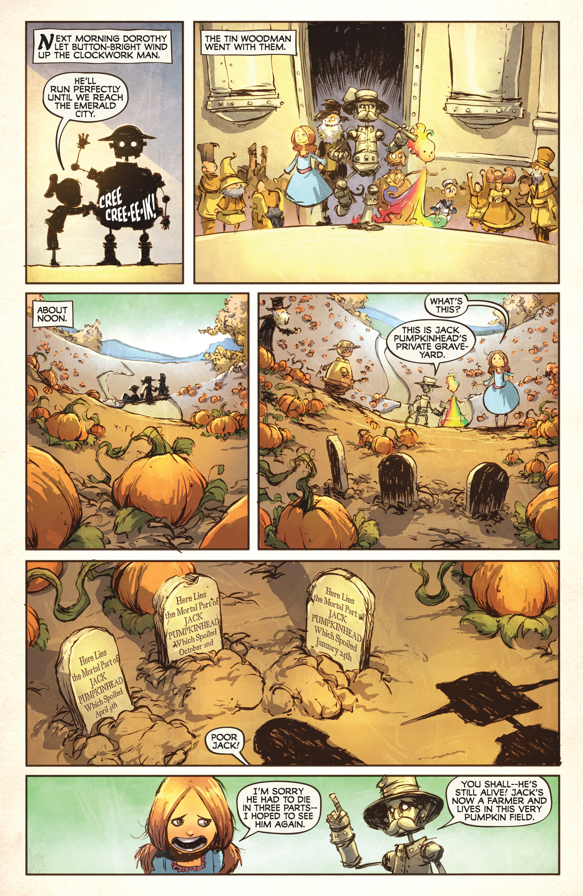 Read online Road To Oz comic -  Issue #5 - 7