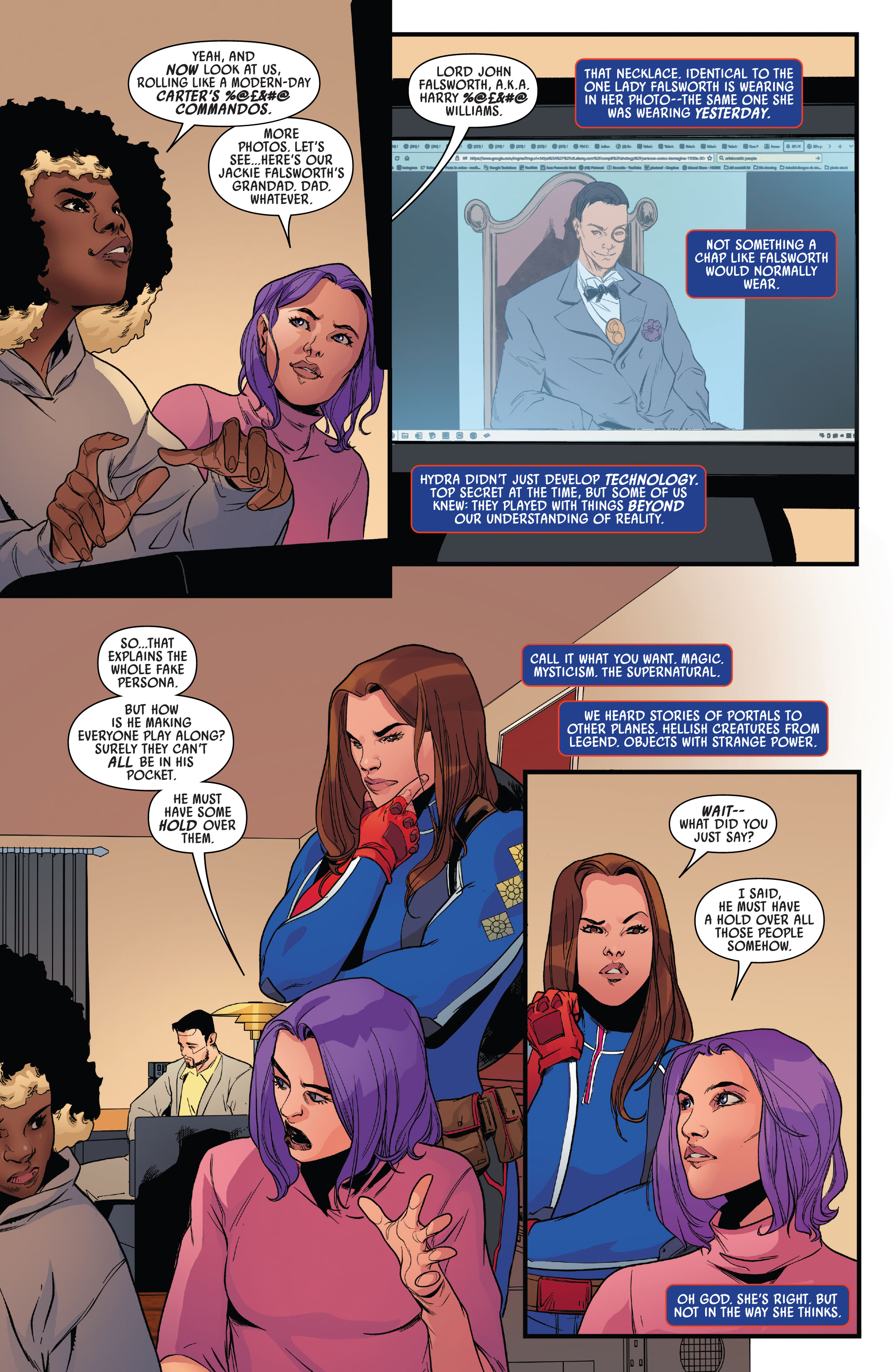 Read online Captain Carter comic -  Issue #4 - 19