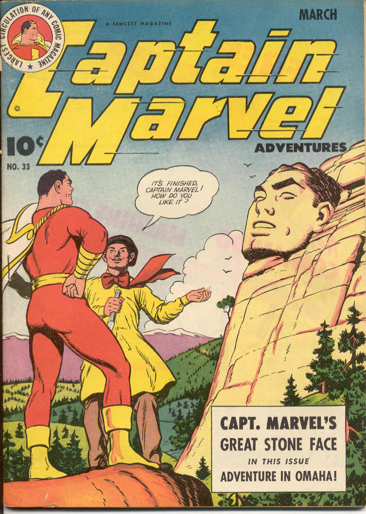 Read online Captain Marvel Adventures comic -  Issue #33 - 1