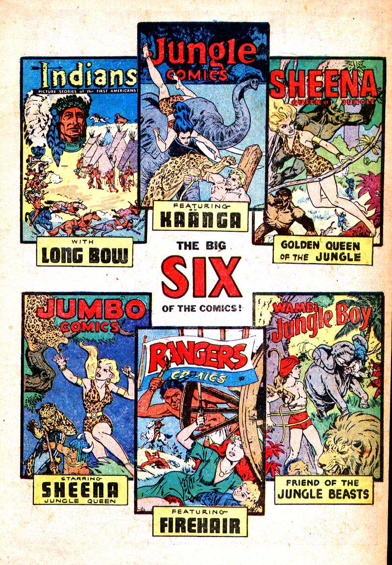 Read online Sheena, Queen of the Jungle (1942) comic -  Issue #14 - 3