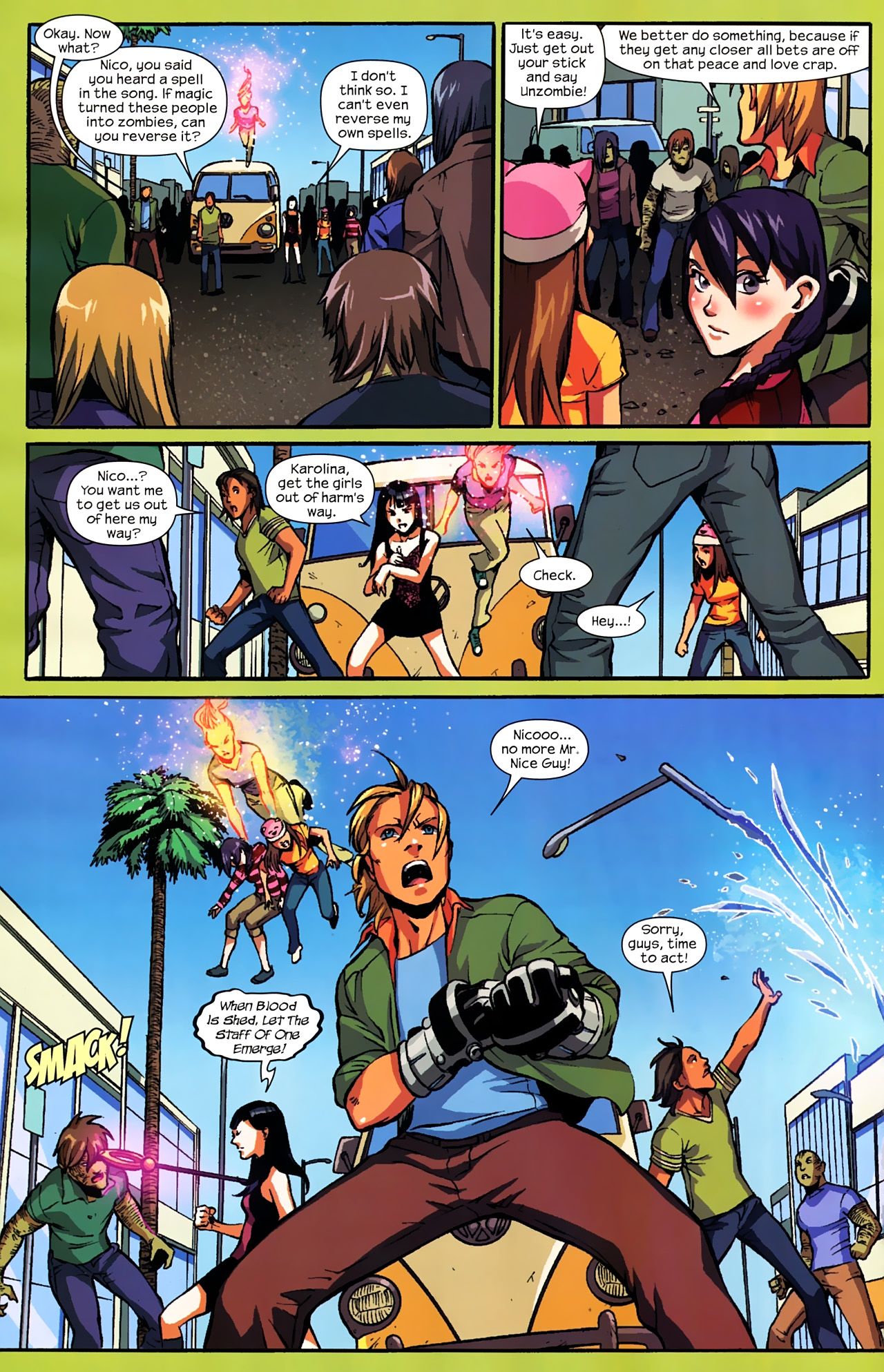 Read online Runaways (2008) comic -  Issue #8 - 22