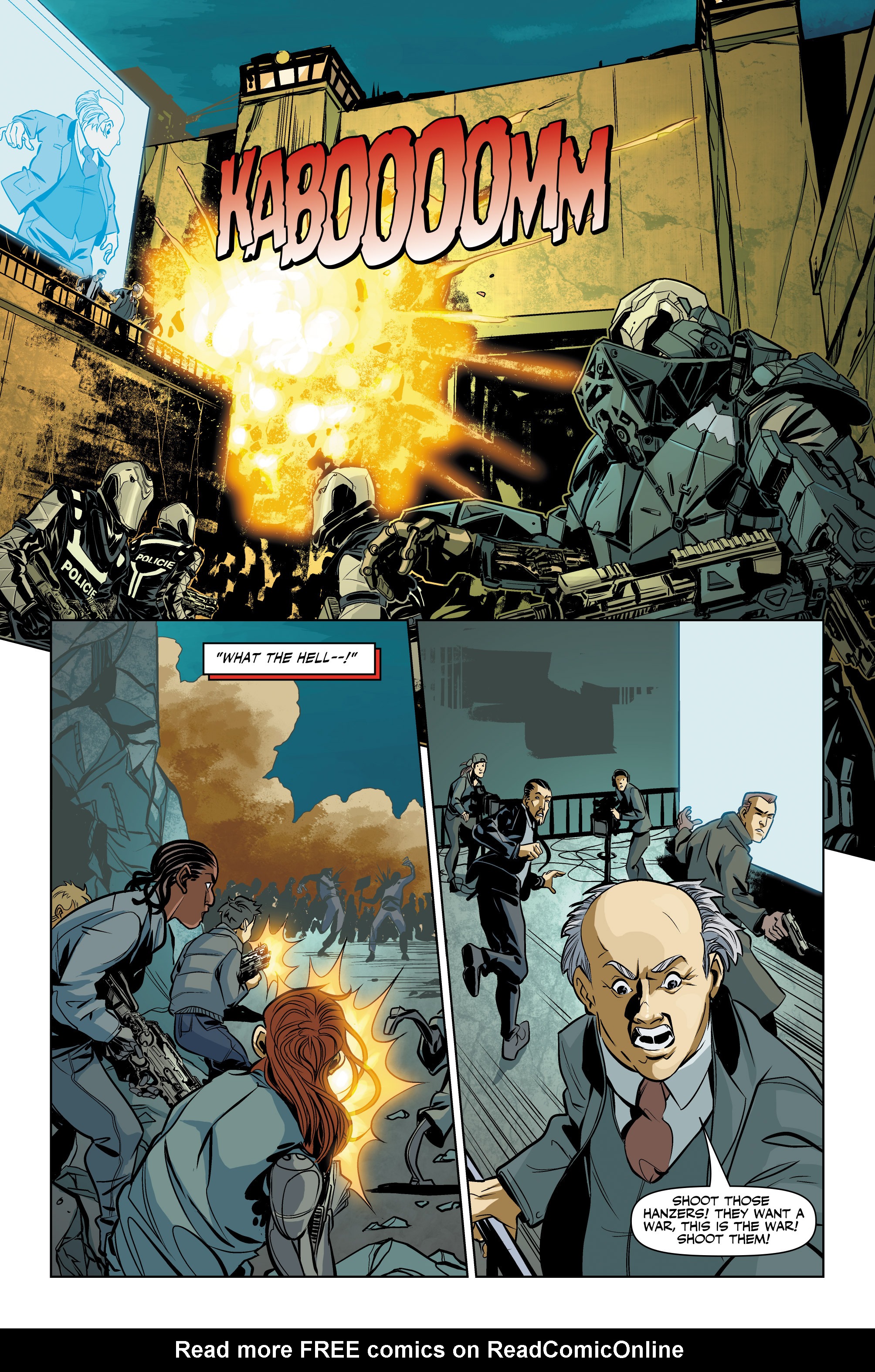 Read online Deus Ex: Children's Crusade comic -  Issue #4 - 19