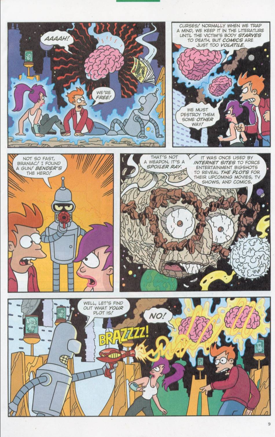 Read online Futurama Comics comic -  Issue #9b - 11