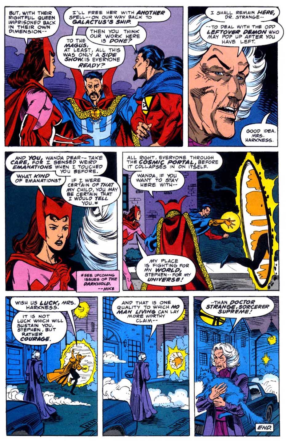 Read online Doctor Strange: Sorcerer Supreme comic -  Issue #47 - 22