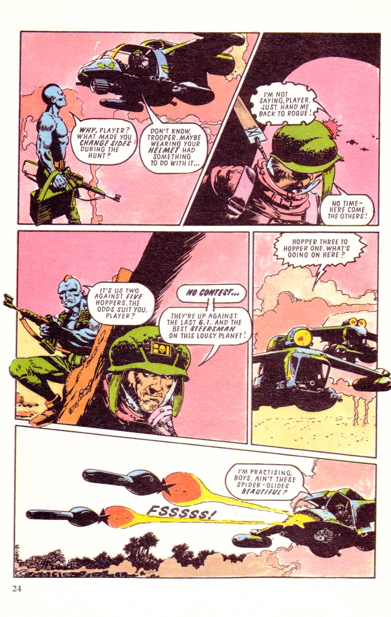 Read online Rogue Trooper (1986) comic -  Issue #8 - 25